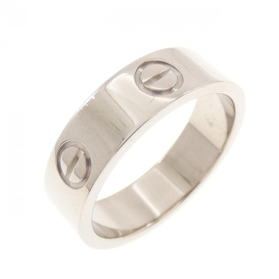 Cartier Love Ring: --- Catalog ---Category: SizeUS Size: 7Brand Size: 54Category: DesignType: Band ringGender: WomenMaterial: White gold (18K)Category: GeneralMPN: B4084700Brand: Cartier--- Item List ---Section: