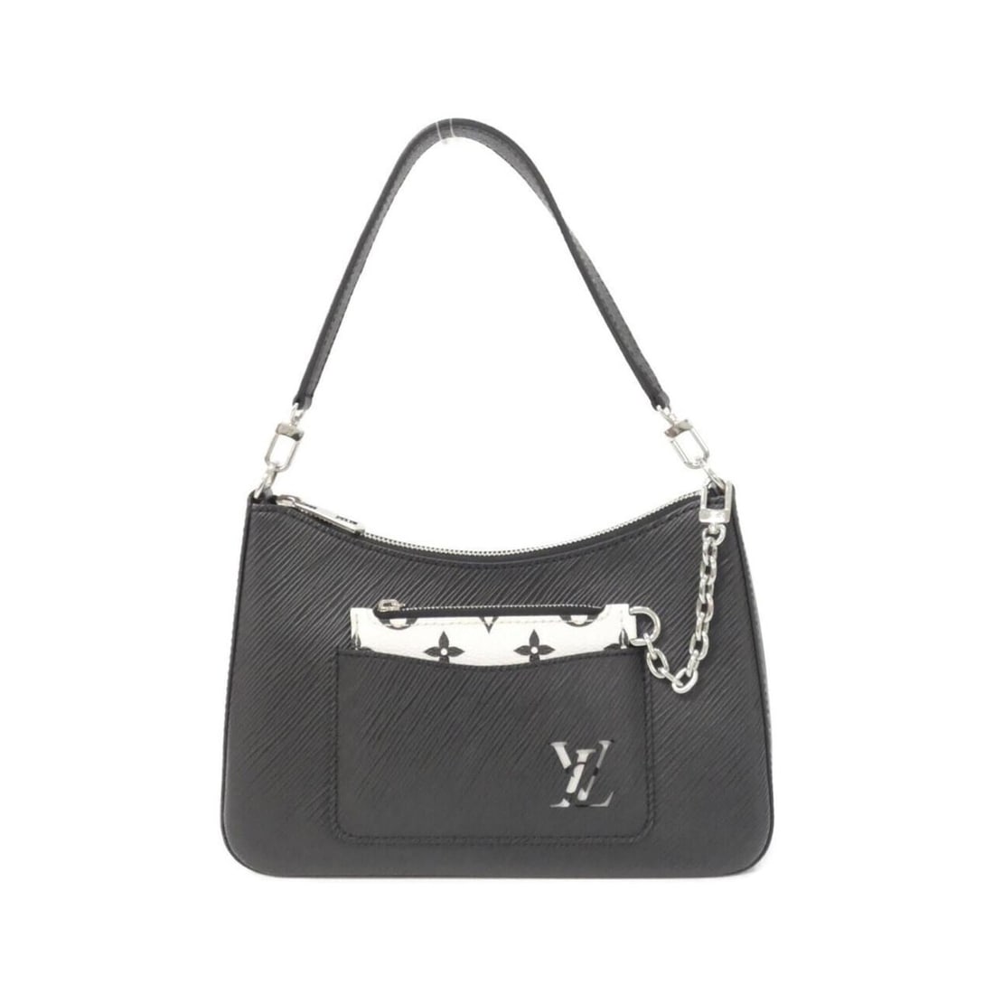 Louis Vuitton Epi Marelle M80689 Shoulder Bag: --- Catalog ---Category: SizeSize (HxWxD): 15cm x 25cm x 8cm / 5.9'' x 9.84'' x 3.14''Category: DesignType: Pouch, Shoulder bagColor: BlackGender: Men,WomenMaterial: Leather Hardware Color: