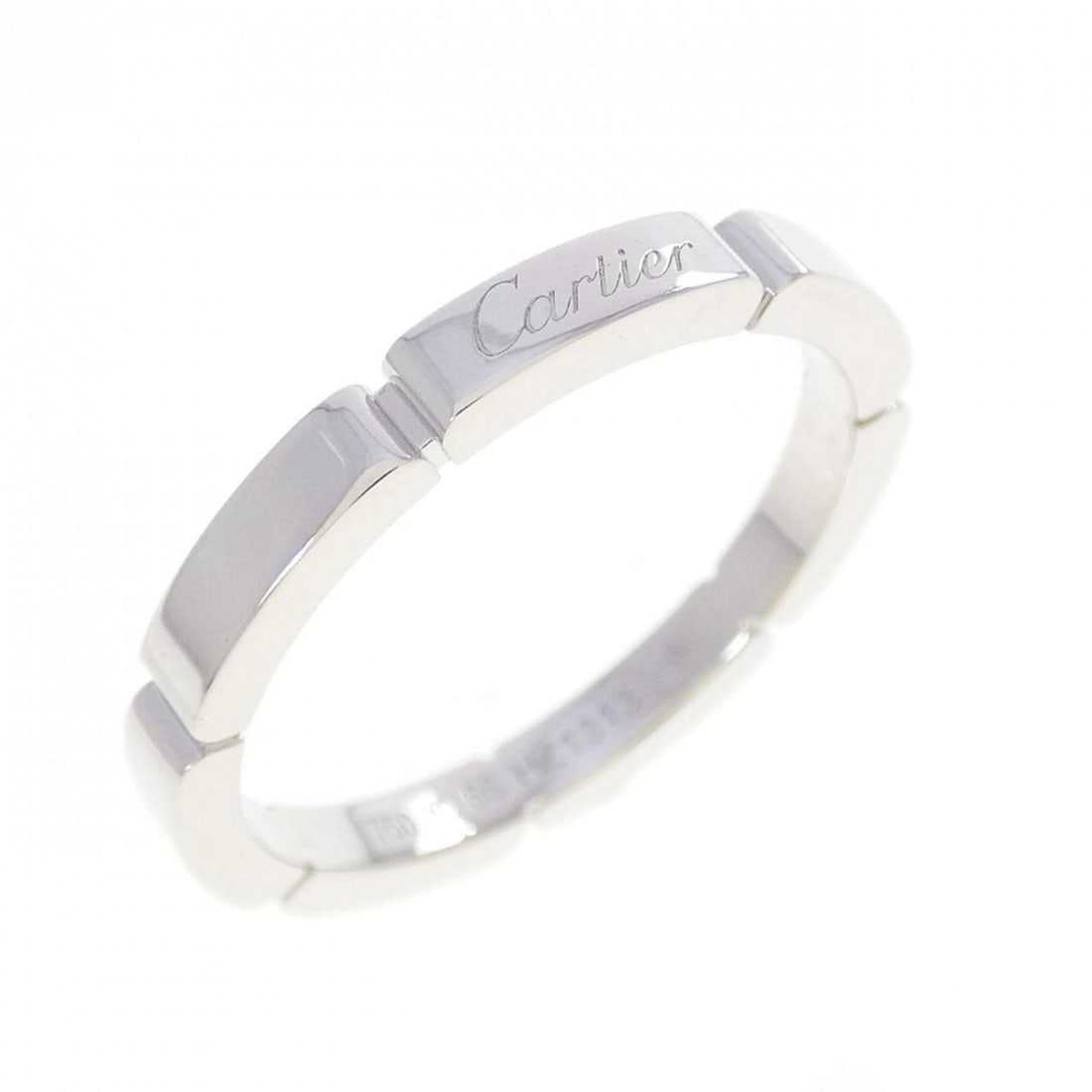 Cartier Maillon Panthère Ring: --- Catalog ---Category: SizeUS Size: 8Brand Size: 56Category: DesignType: Band ringGender: WomenMaterial: White gold (18K)Category: GeneralMPN: CRB4083500Brand: Cartier--- Item List ---Section: