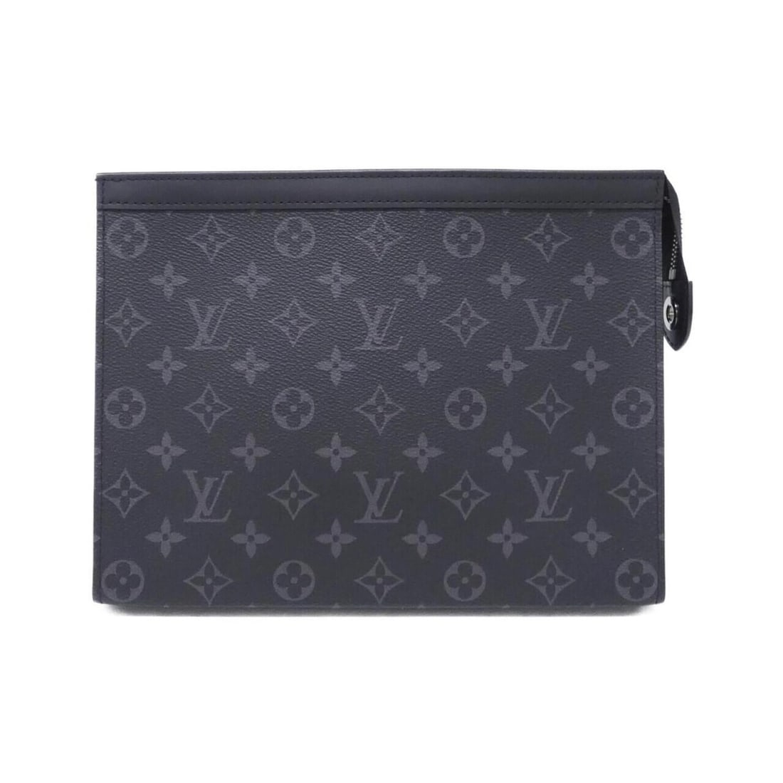 Louis Vuitton Monogram Eclipse Pochette Voyage MM M61692 Handbag: --- Catalog ---Category: SizeSize (HxWxD): 21cm x 27cm x 6cm / 8.26'' x 10.62'' x 2.36''Category: DesignType: Handbag, PochetteColor: BlackGender: MenMaterial: Coated canvas Hardware Color: