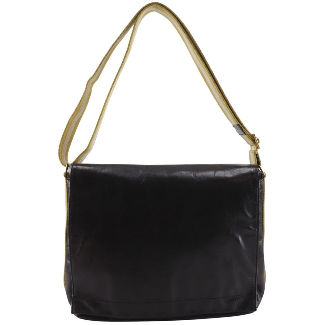 Bally Trainspotting Shoulder Bag, Calfskin, Black/Yellow, A4 Size, Magnetic Closure, Men's: --- Catalog ---Category: SizeWeight: 930g / 2.05lb.Strap Drop: 56cm / 22.04''Size (HxWxD): 28cm x 30cm x 12.5cm / 11.02'' x 11.81'' x 4.92''Category: DesignType: Shoulder bagColor: Black,