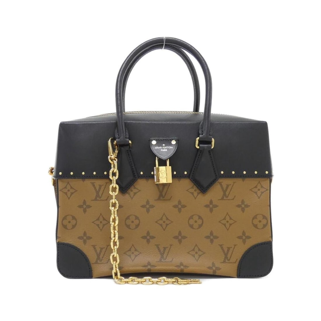 Louis Vuitton Monogram Reverse City Mall M43595 Handbag: --- Catalog ---Category: SizeWeight: 600g / 1.32lb.Size (HxWxD): 20cm x 27cm x 11cm / 7.87'' x 10.62'' x 4.33''Handle Length: 30cm / 11.81''Category: DesignType: HandbagColor: Marron, Monogram