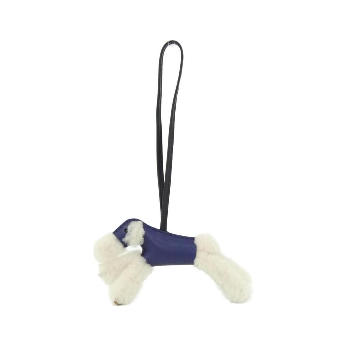 Hermes Buddy Accessory Bag Charm 083349CA: --- Catalog ---Category: SizeChain Length: 350.00mm / 13.78''Size (HxWxD): 75.00mm x 150.00mm / 2.95'' x 5.91''Category: DesignType: Handbag charmColor: Black, Blue, EcruGender: Women,MenMaterial: