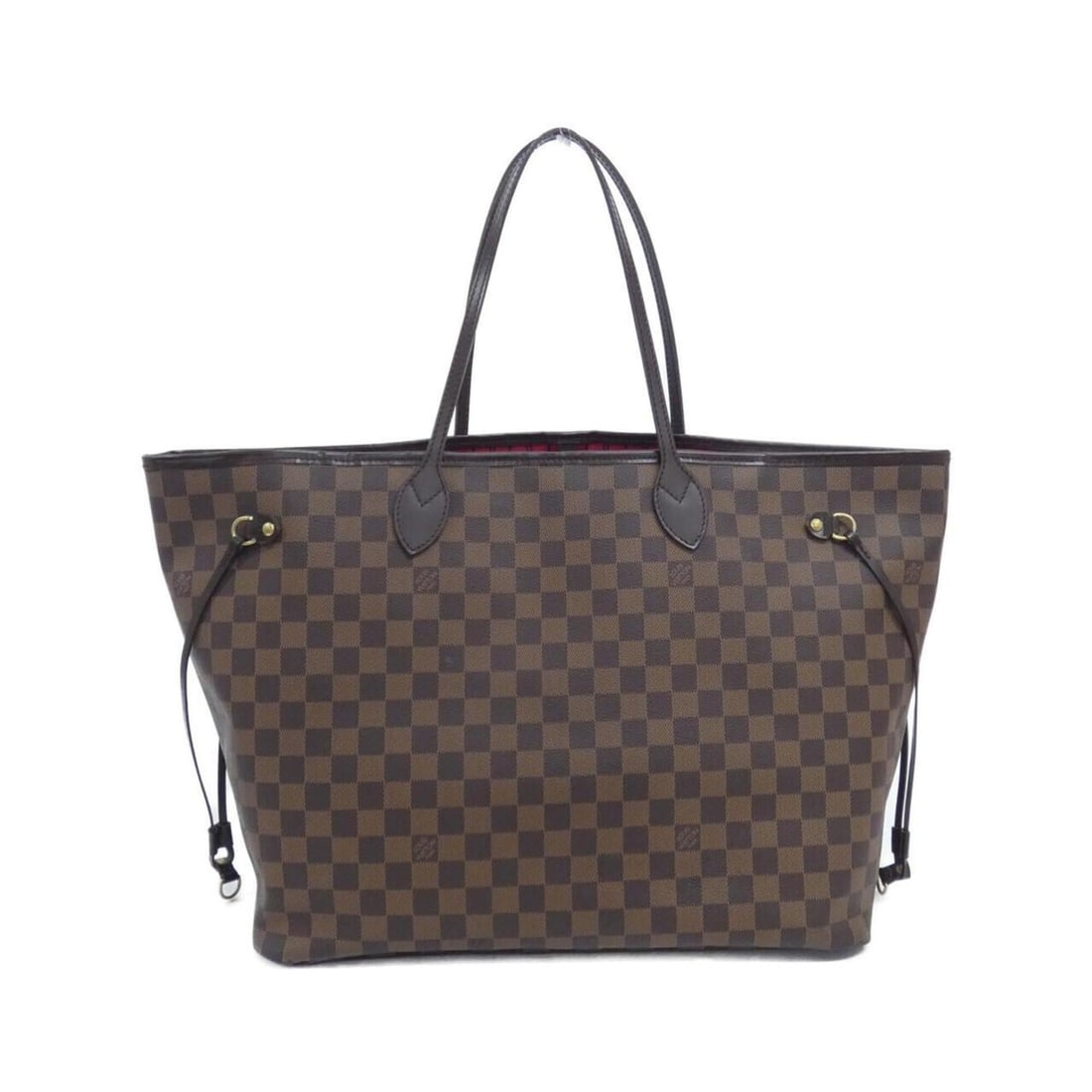 Louis Vuitton Damier Neverfull GM N51106 Handbag: --- Catalog ---Category: SizeWeight: 680g / 1.49lb.Size (HxWxD): 33cm x 57cm x 18cm / 12.99'' x 22.44'' x 7.08''Handle Length: 46cm / 18.11''Category: DesignType: HandbagColor: Damier Canvas,