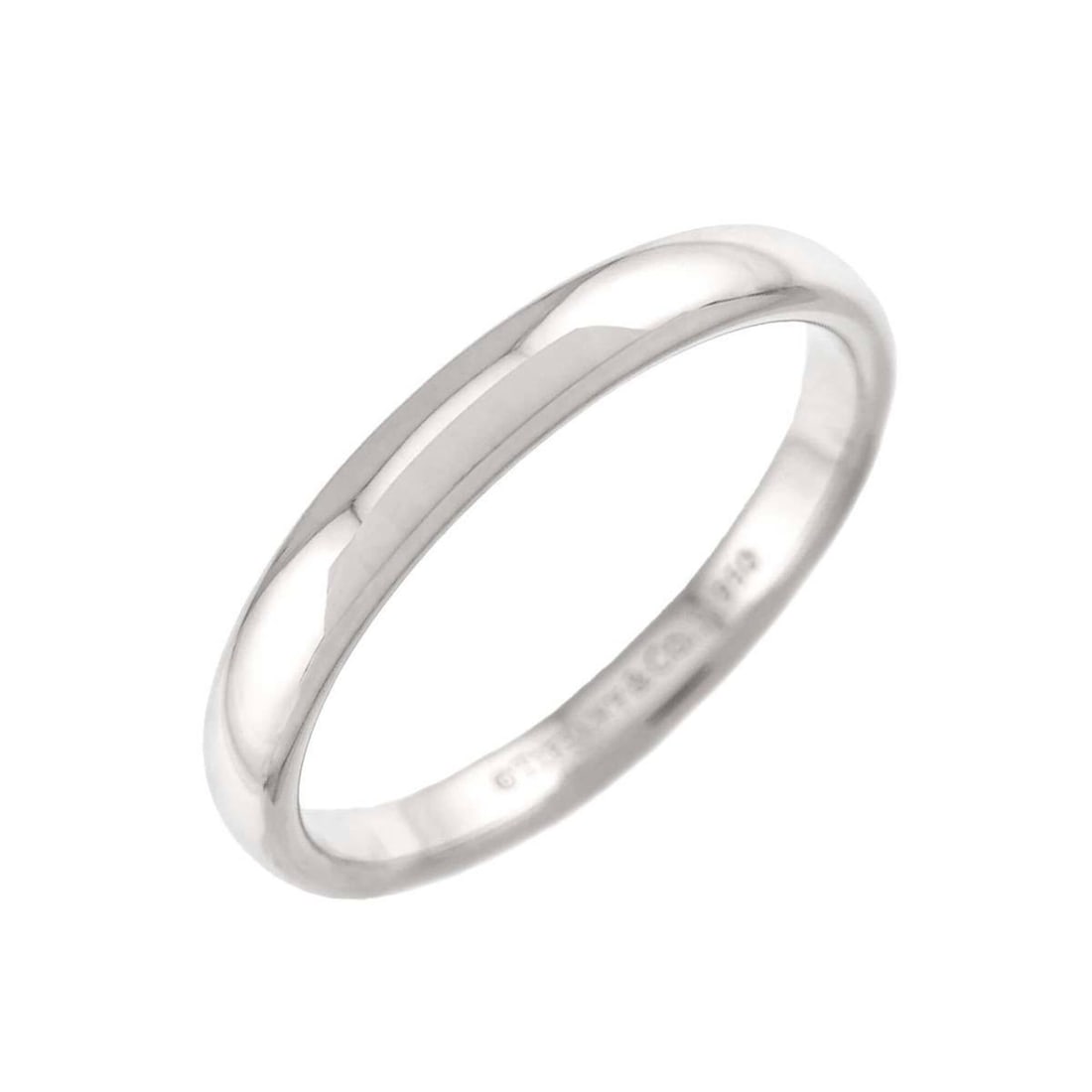 Tiffany & Co. Forever 1 Ring, 2.9mm wide, Platinum (Pt): --- Catalog ---Category: SizeJP Size: 16US Size: 8Category: DesignType: Band ringGender: Women,MenMaterial: Platinum 950Category: GeneralBrand: Tiffany--- Item List ---Section: ConditionRanking: Rank 