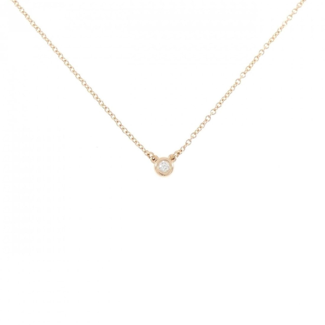Tiffany & Co. By the Yard Necklace: --- Catalog ---Category: SizeWidth: 1.1mm / 0.04''Weight: 2.1g / 0.07oz.Diameter: 3.7mm / 0.14''Neck Circumference: 41 cm / 16.14''Category: DesignStone: DiamondGender: WomenMaterial: Pink gold