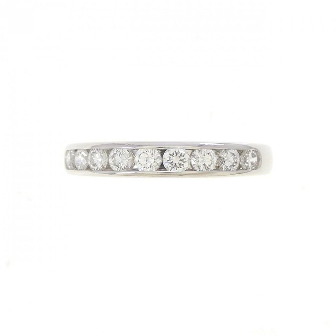 Tiffany Half Circle Channel Setting Ring - 2