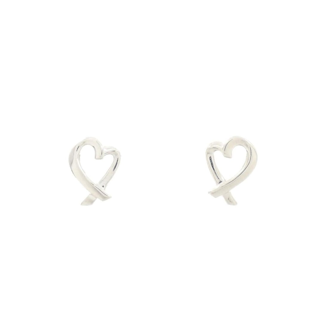 Tiffany Loving Heart Mini Earrings: --- Catalog ---Category: SizeSize (HxWxD): 19.50mm x 8.00mm / 0.77'' x 0.31''Category: DesignType: Stud earringsColor: SilverGender: WomenMaterial: Silver 925Category: GeneralBrand: Tiffany--- Item