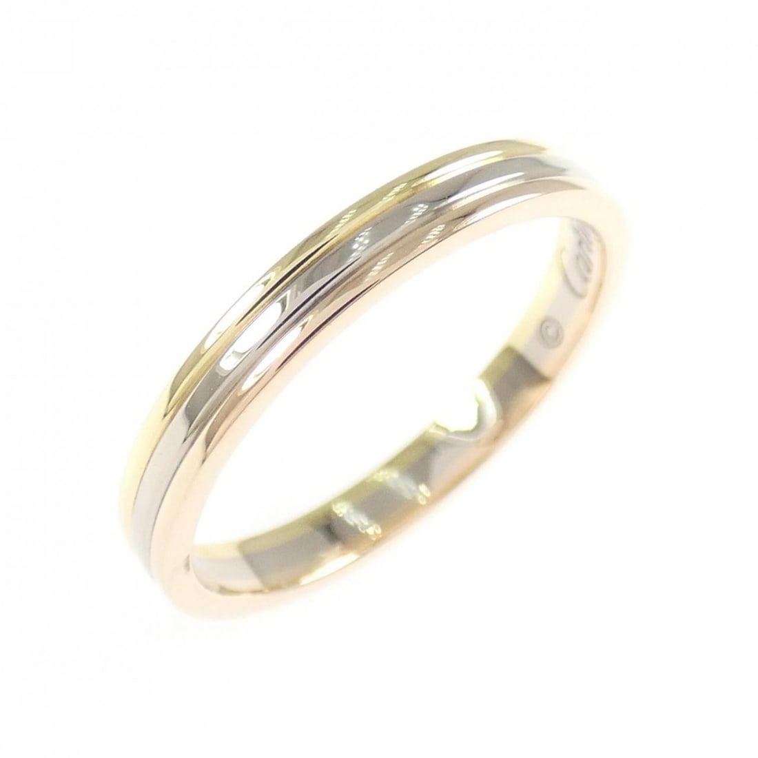 Cartier Vendôme Ring: --- Catalog ---Category: SizeJP Size: 10US Size: 5.5Category: DesignType: Band ringColor: Pink gold, White gold, Yellow goldGender: WomenMaterial: Pink gold (18K), White gold (18K), Yellow gold (18K)C