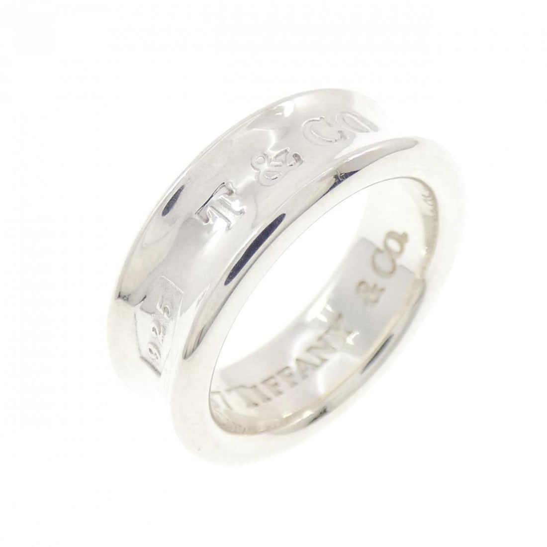 Tiffany 1837 Ring: --- Catalog ---Category: SizeWidth: 6.9mm / 0.27''Weight: 7.7g / 0.27oz.JP Size: 10US Size: 5.5Category: DesignType: Band ringGender: WomenMaterial: Silver 925Category: GeneralLine: 1837Brand: Tiffany