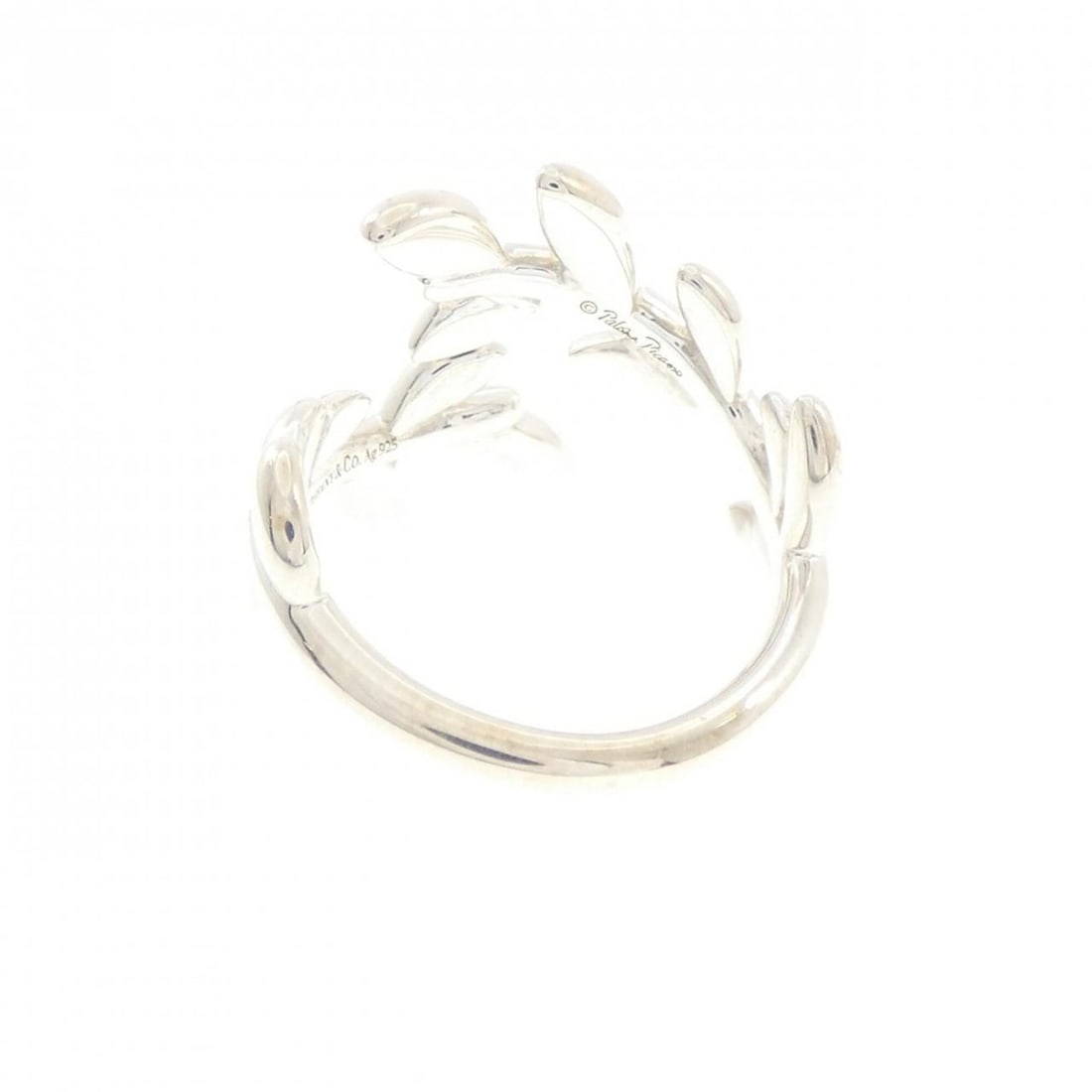 Tiffany Olive Leaf Bypass Ring - 3
