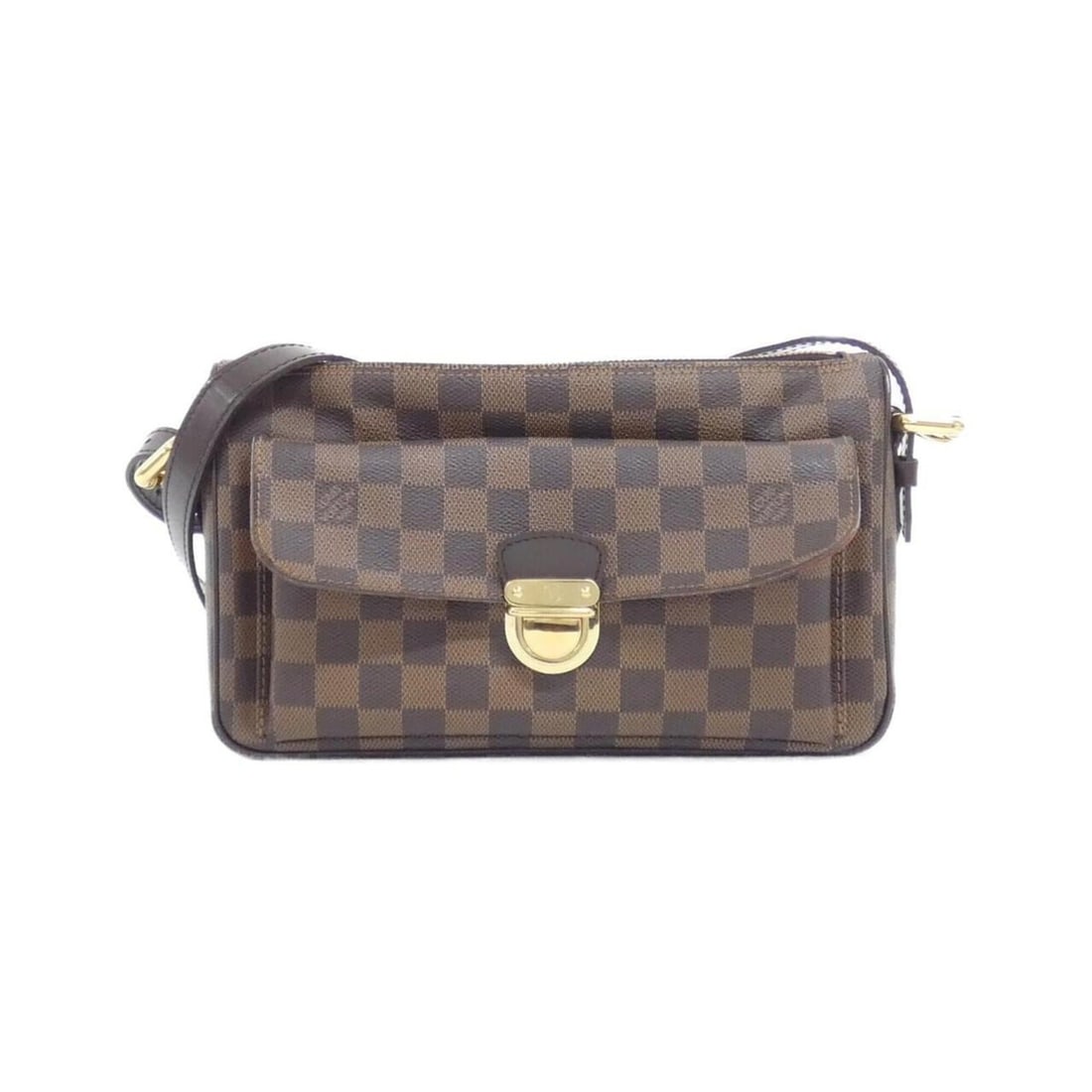 Louis Vuitton Damier Ravello GM N60006+J03000 Shoulder Bag: --- Catalog ---Category: SizeSize (HxWxD): 16cm x 26cm x 8cm / 6.29'' x 10.23'' x 3.14''Category: DesignType: Shoulder bagColor: EbeneGender: WomenMaterial: Coated canvas Hardware Color: GoldCategory: