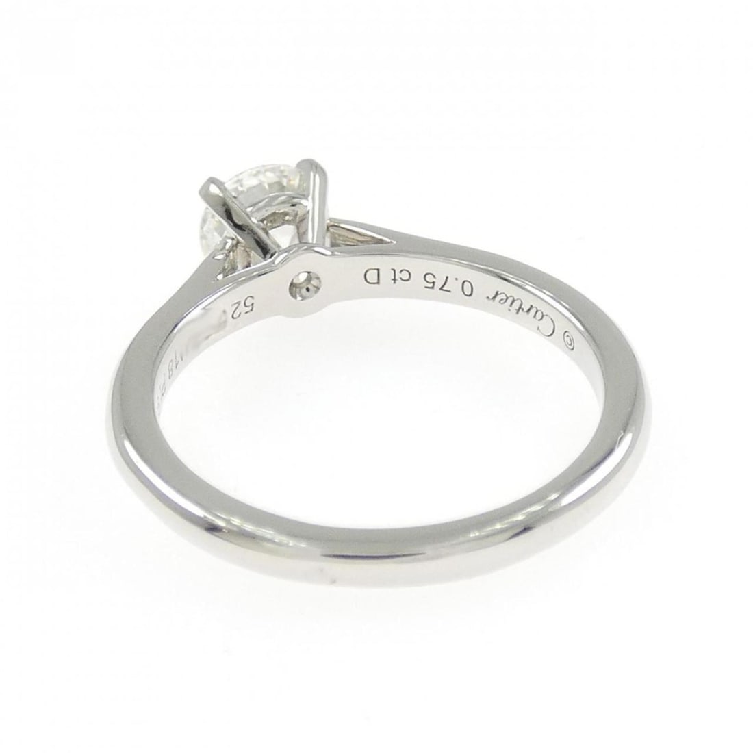 Cartier Ring 0.75CT G VVS2 3EXT - 3
