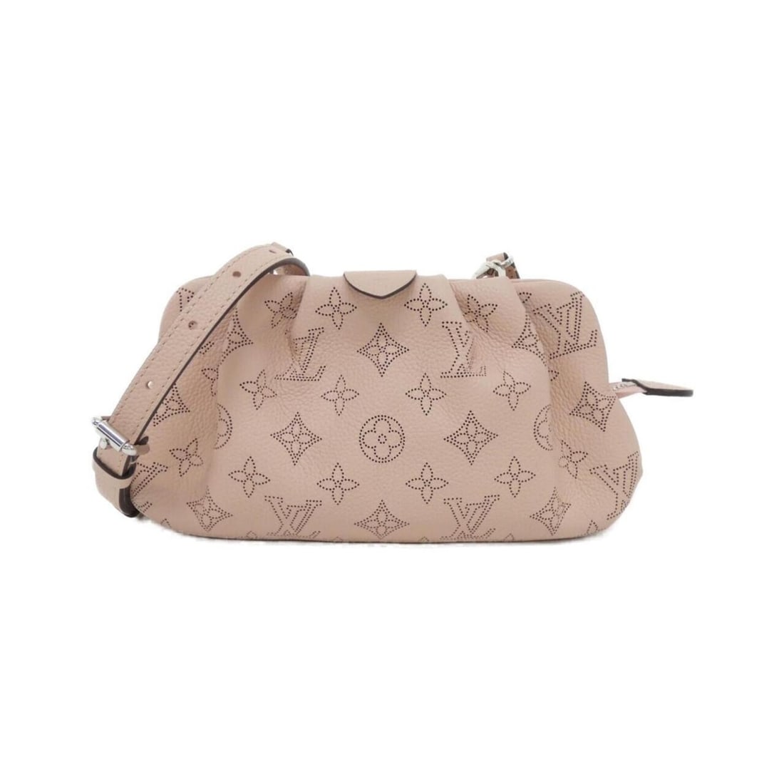 Louis Vuitton Mahina Scala Mini M80092 Shoulder Bag: --- Catalog ---Category: SizeSize (HxWxD): 12cm x 23cm x 5cm / 4.72'' x 9.05'' x 1.96''Category: DesignType: Shoulder bagColor: MagnoliaGender: WomenMaterial: Leather Hardware Color: