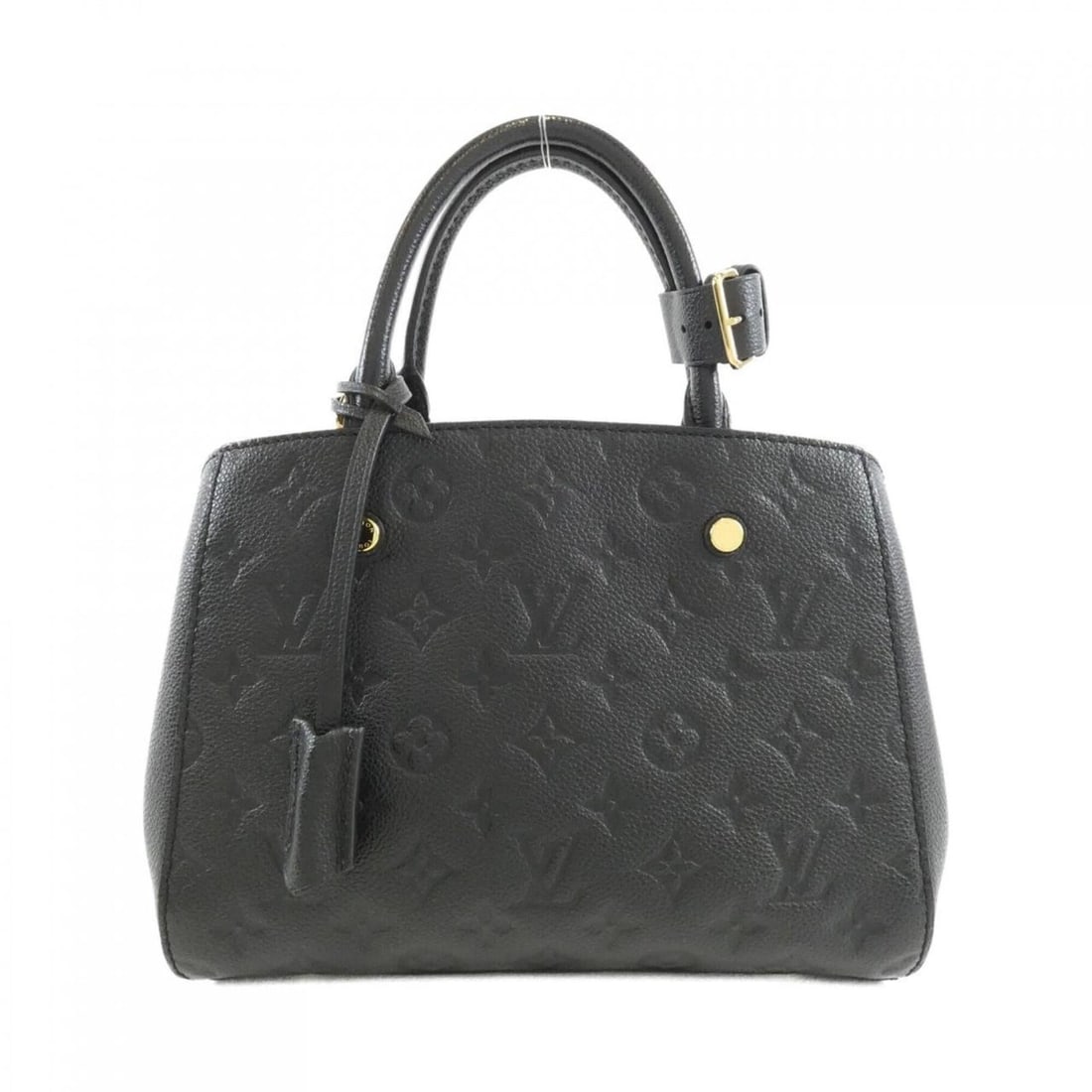 Louis Vuitton Monogram Empreinte Montaigne BB M41053 Handbag: --- Catalog ---Category: SizeSize (HxWxD): 20cm x 25cm x 13cm / 7.87'' x 9.84'' x 5.11''Category: DesignType: HandbagColor: BlackGender: WomenMaterial: Leather Hardware Color: GoldLeather/Fur Type: