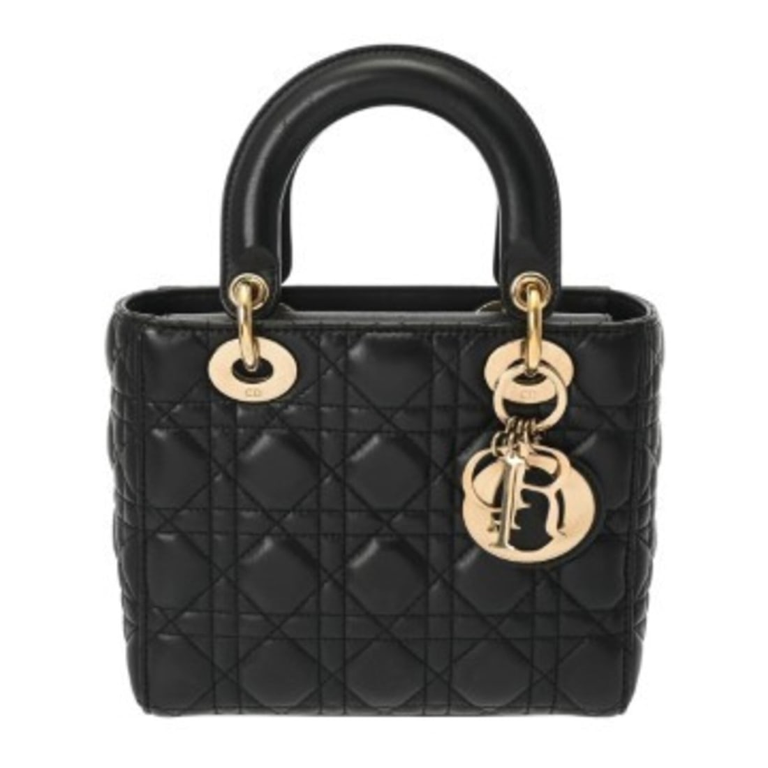 CHRISTIAN DIOR Christian Dior Cannage Women's Lambskin Shoulder Bag A Rank Used Ginzo: --- Catalog ---Category: SizeSize (HxWxD): 18cm x 20cm x 8cm / 7.08'' x 7.87'' x 3.14''Category: DesignType: Shoulder bagColor: BlackGender: WomenMaterial: Leather Category: GeneralBrand: Christian
