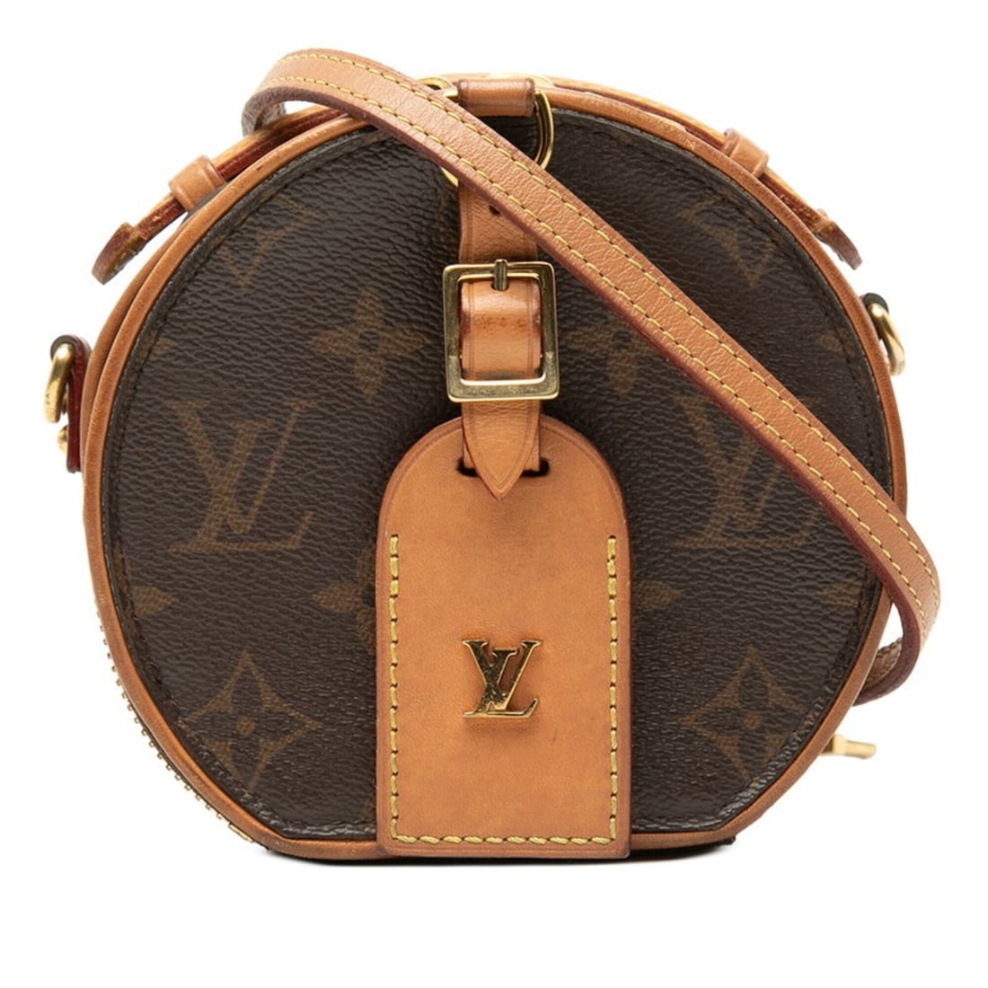 Louis Vuitton Monogram Mini Boite Chapeau Handbag Shoulder Bag 2-Way Crossbody M44699 Brown Leather: --- Catalog ---Category: SizeSize (HxWxD): 11.5cm x 12.5cm x 5.5cm / 4.52'' x 4.92'' x 2.16''Category: DesignType: Handbag, Shoulder bagColor: BrownGender: WomenMaterial: PVC , Leather Category: Gener