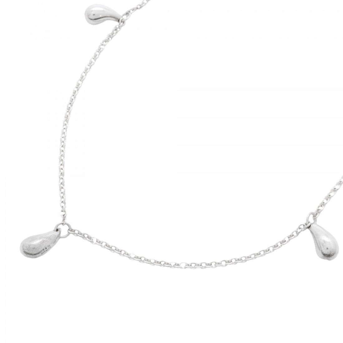Tiffany & Co. Teardrop Necklace, 3 Pieces, Sterling Silver 925, Women's (1 of 10)