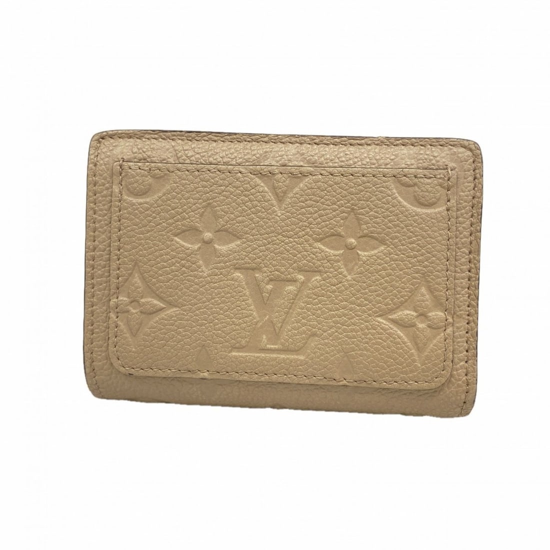 Louis Vuitton Monogram Empreinte Portefeuille M80152 Women's Wallet: --- Catalog ---Category: SizeSize (HxWxD): 9cm x 11cm x 3cm / 3.54'' x 4.33'' x 1.18''Category: DesignType: Wallet (bi-fold)Color: TourterelleGender: WomenCategory: GeneralMPN: M80152Brand: Louis Vuit