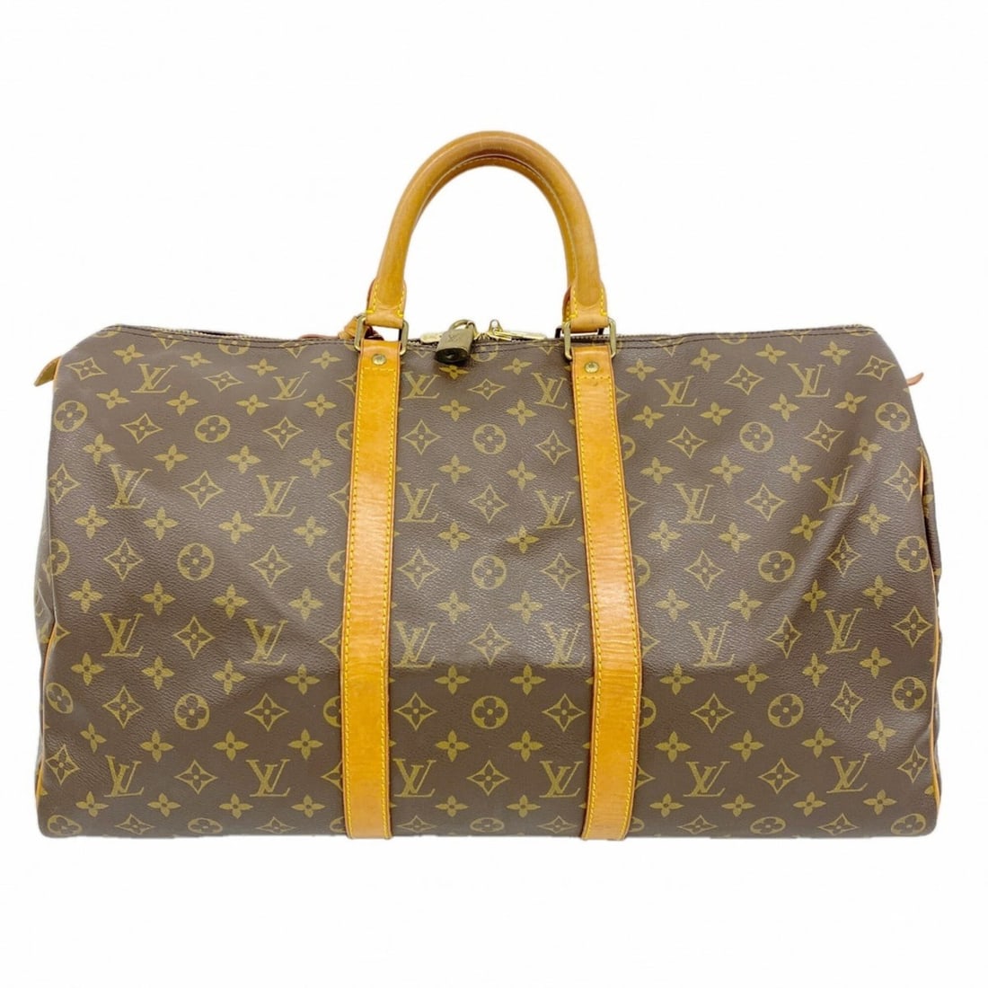 Louis Vuitton Bags - Boston Monogram Keepall 50 M41426 Brown Men's & Women's: --- Catalog ---Category: SizeSize (HxWxD): 28.5cm x 50cm x 22cm / 11.22'' x 19.68'' x 8.66''Category: DesignType: Boston bagColor: BrownGender: Men,WomenCategory: GeneralMPN: M41426Brand: Louis Vuitto