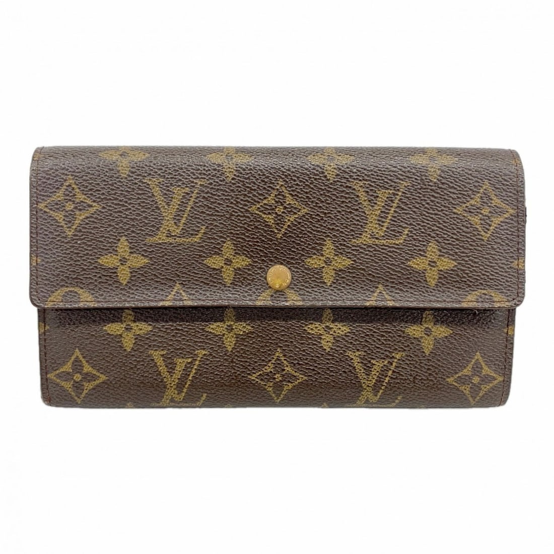 Louis Vuitton Monogram Pochette Portemonnaie Credit Long Wallet M61725 Brown Women's: --- Catalog ---Category: SizeSize (HxWxD): 11cm x 19cm x 2cm / 4.33'' x 7.48'' x 0.78''Category: DesignType: Long wallet (bi-fold)Color: BrownGender: WomenCategory: GeneralMPN: M61725Brand: Louis Vuit