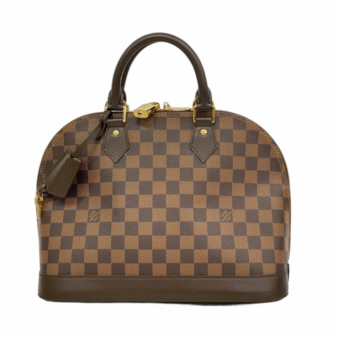 Louis Vuitton Damier Alma PM Handbag N53151 Ebene Women's OP007461 (1 of 10)