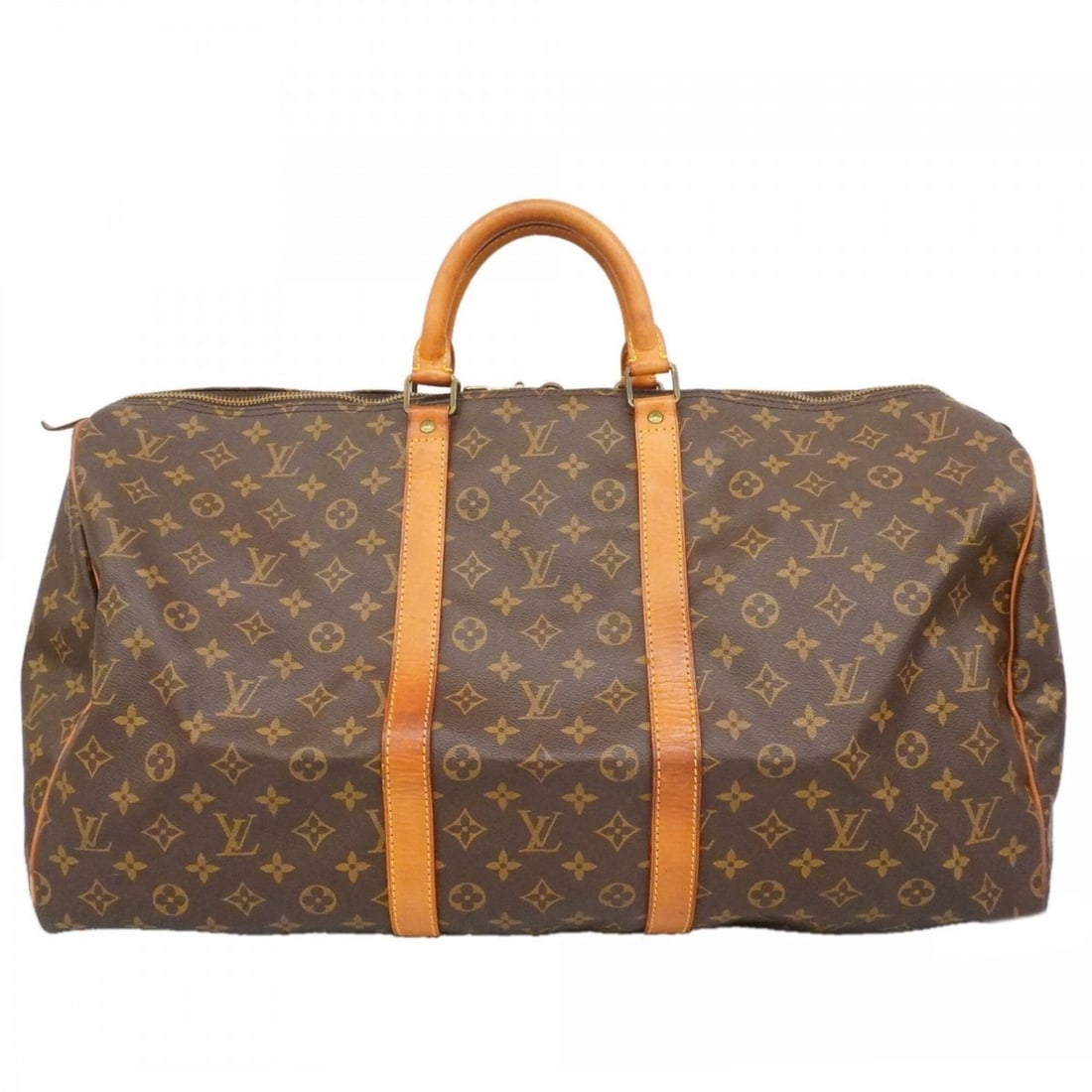 Louis Vuitton Bags - Boston Monogram Keepall 55 M41424 Brown Men's & Women's (1 of 13)