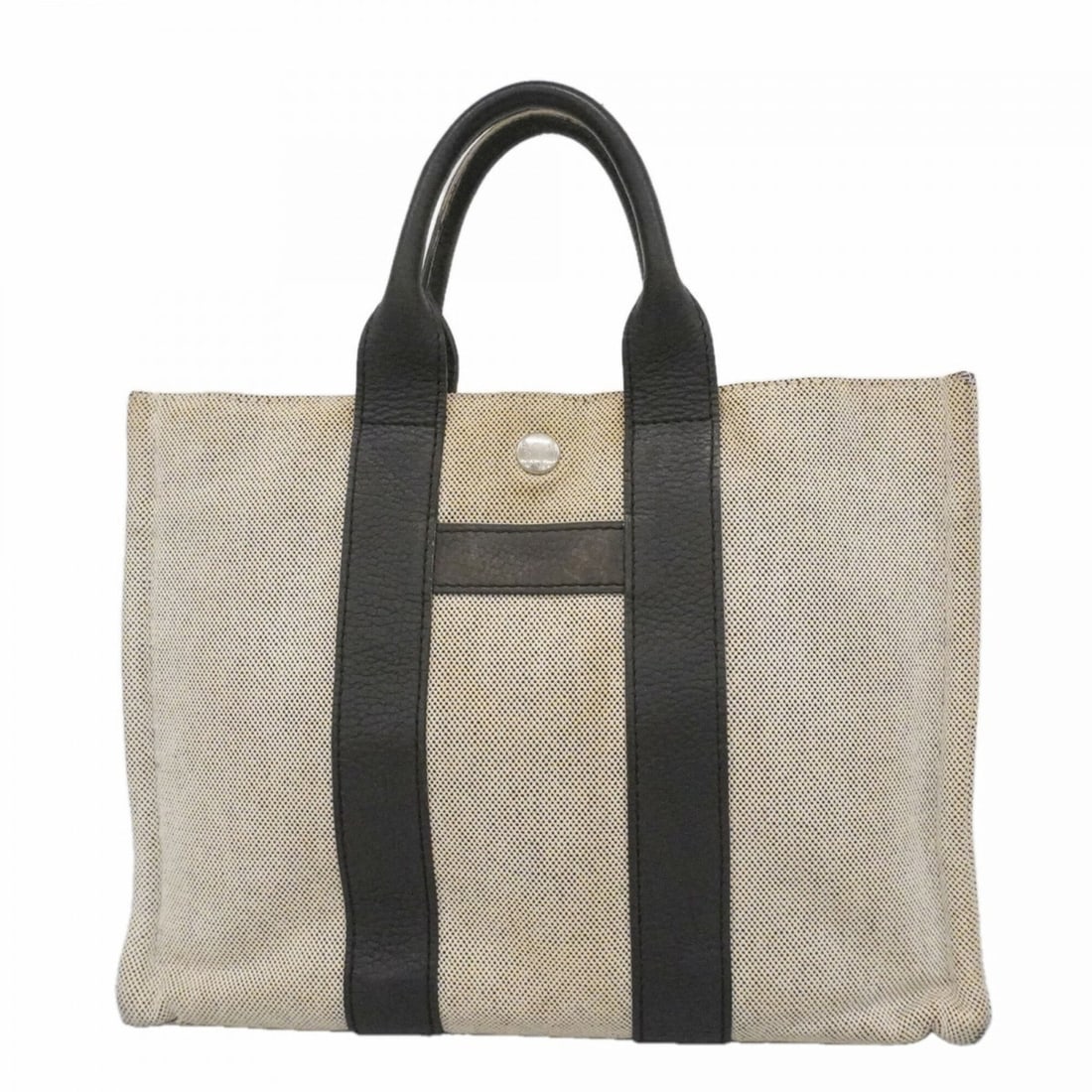 Hermes Sac Arne PM Handbag, Toile H Leather, Black, Men's & Women's: --- Catalog ---Category: SizeSize (HxWxD): 23cm x 29.5cm x 8cm / 9.05'' x 11.61'' x 3.14''Category: DesignType: HandbagColor: BlackGender: Men,WomenMaterial: Toile H , Leather Hardware Color: SilverCa
