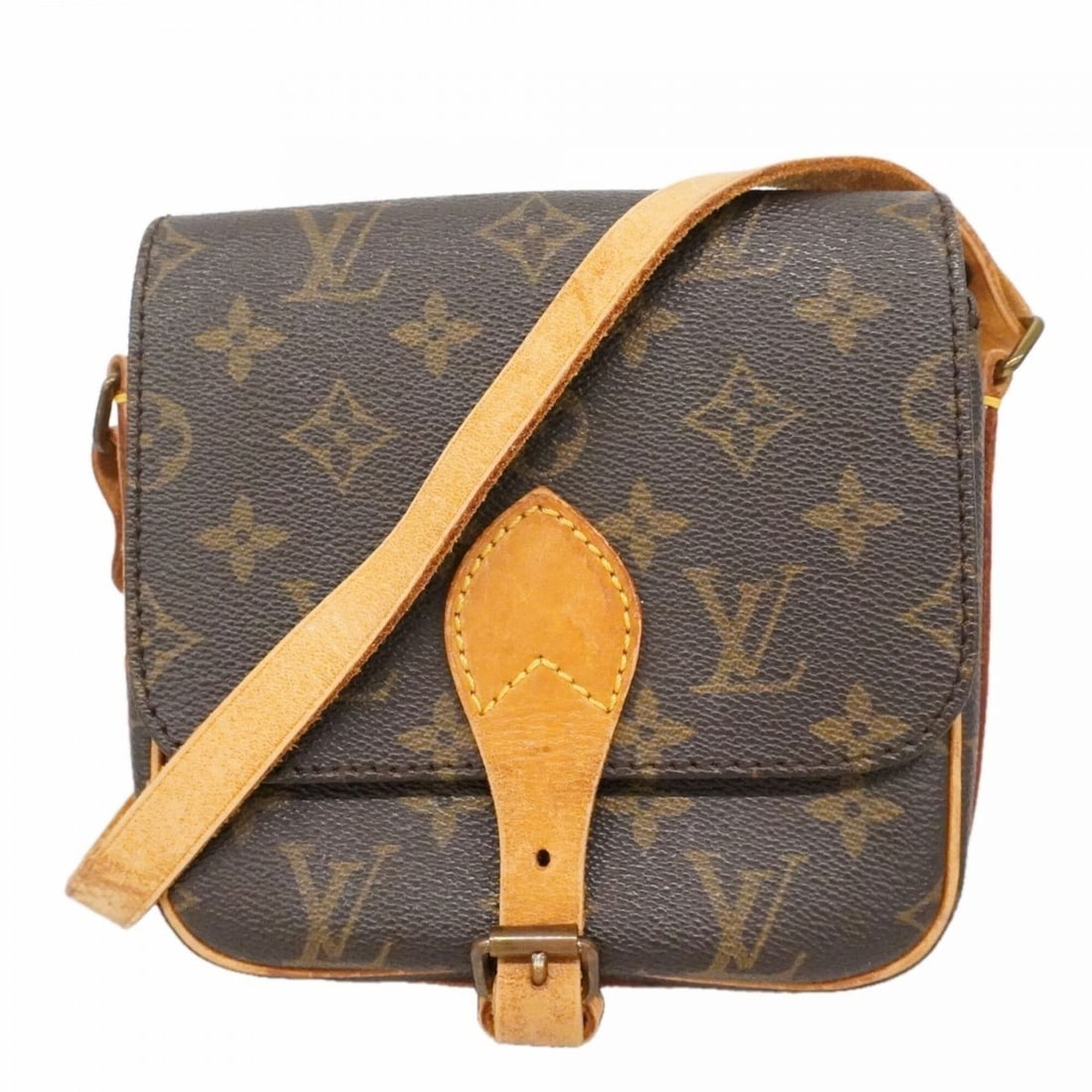 Louis Vuitton Monogram Mini Cartouchiere Shoulder Bag M51254 Brown Women's: --- Catalog ---Category: SizeSize (HxWxD): 15cm x 16cm x 5cm / 5.9'' x 6.29'' x 1.96''Category: DesignType: Shoulder bagColor: BrownGender: WomenCategory: GeneralMPN: M51254Brand: Louis Vuitton--- Ite