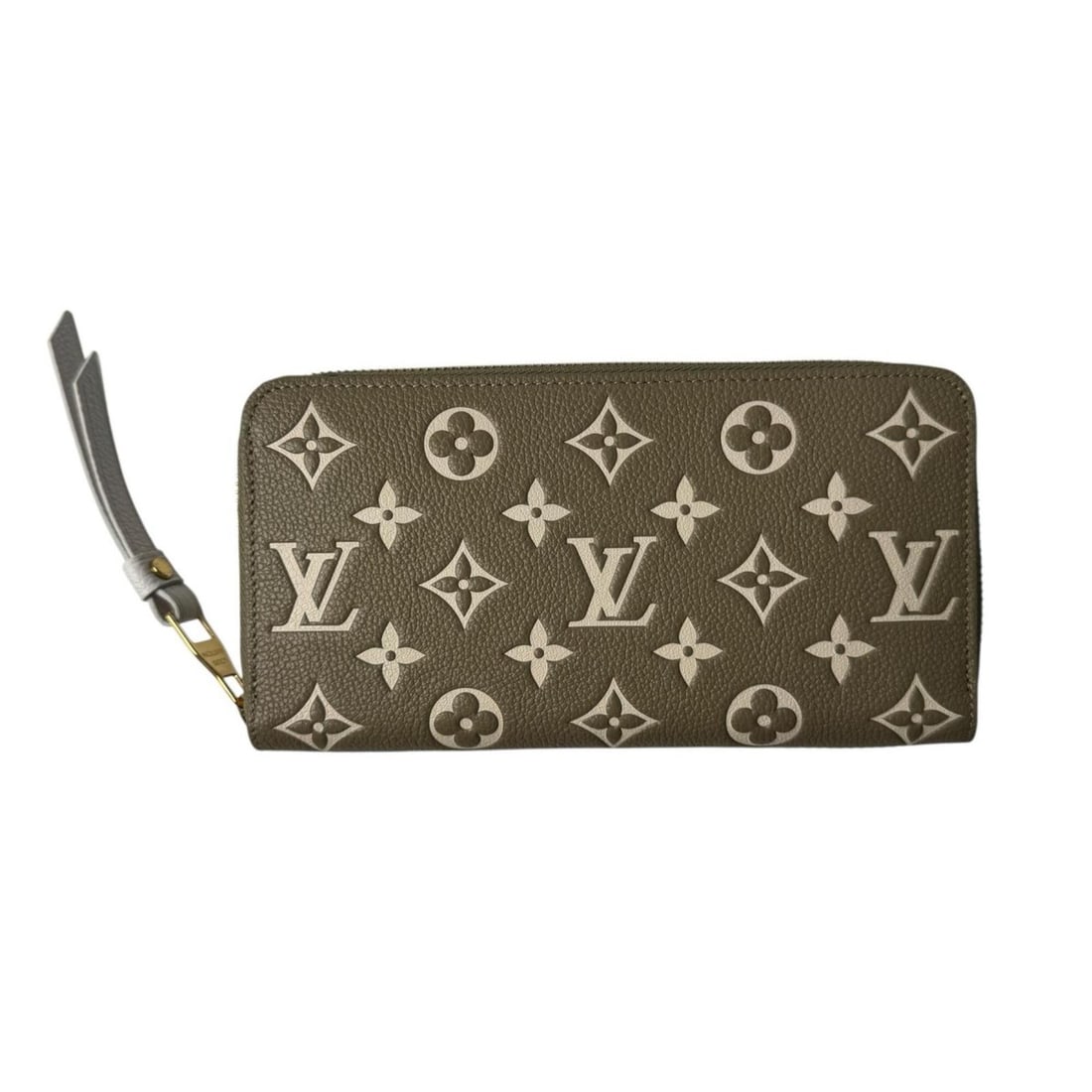 Louis Vuitton Monogram Empreinte Zippy Wallet M81280 IC Women's: --- Catalog ---Category: SizeSize (HxWxD): 10.5cm x 19.5cm / 4.13'' x 7.67''Category: DesignType: Long wallet (bi-fold)Color: Beige, KhakiGender: WomenMaterial: Leather Category: GeneralMPN: M81280Bra