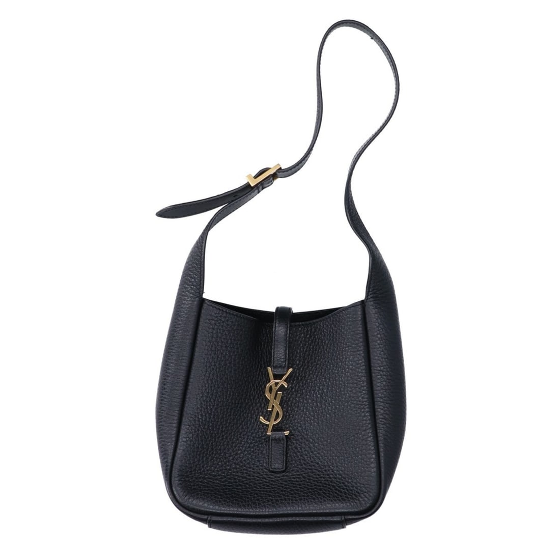 Yves Saint Laurent SAINT LAURENT PARIS LE 5 A 7 Grain Leather Soft Baby Bag Shoulder Black with Gold: --- Catalog ---Category: SizeSize (HxWxD): 15cm x 16cm x 7cm / 5.9'' x 6.29'' x 2.75''Category: DesignType: Shoulder bagColor: BlackGender: WomenHardware Color: GoldCategory: GeneralBrand: Saint Laure