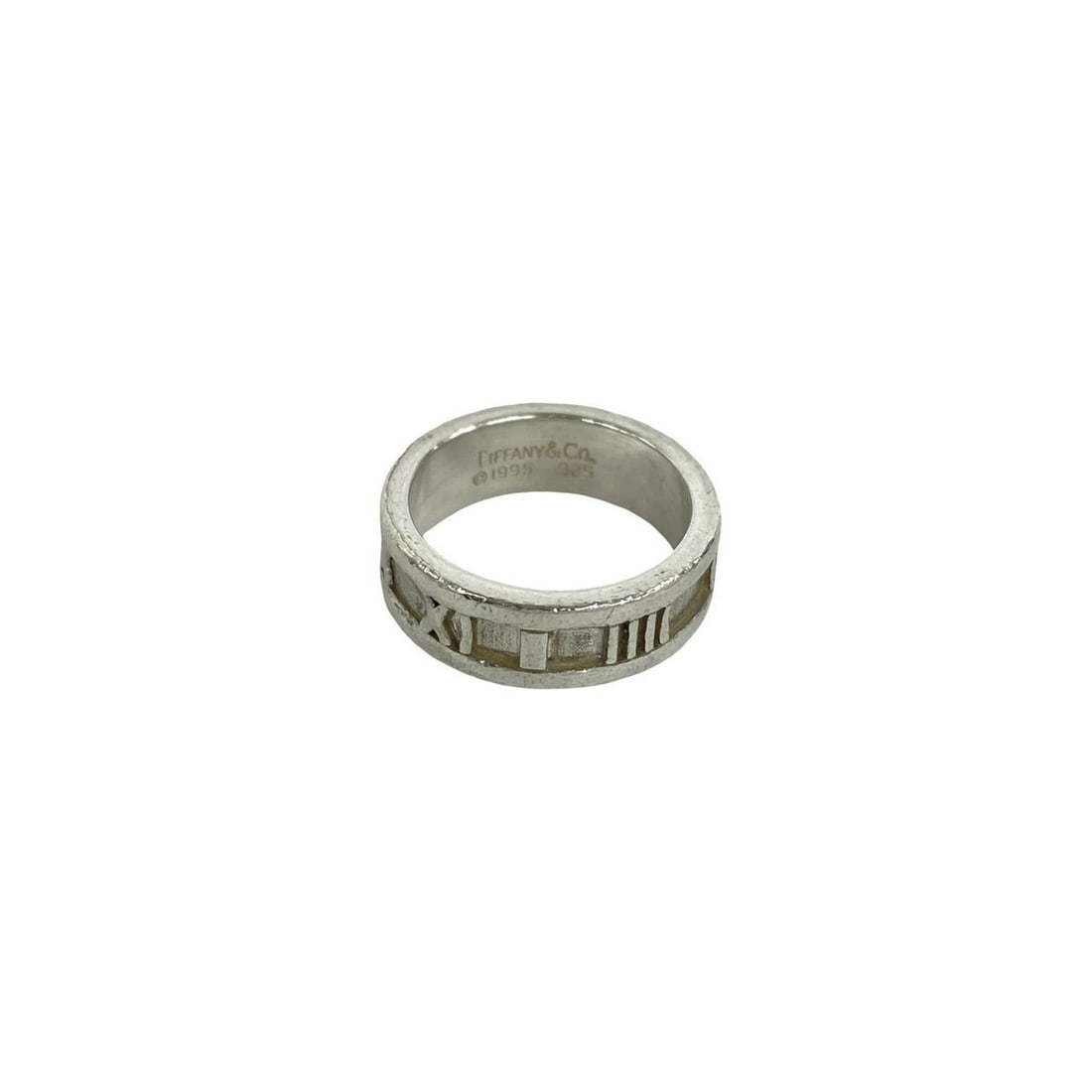 TIFFANY&Co. Tiffany Vintage Atlas Ring, Sterling Silver 925, Accessory, 94421: --- Catalog ---Category: SizeJP Size: 10US Size: 5.5Category: DesignType: Band ringColor: SilverGender: WomenMaterial: Silver 925Category: GeneralBrand: Tiffany--- Item List ---Section: ConditionRanki