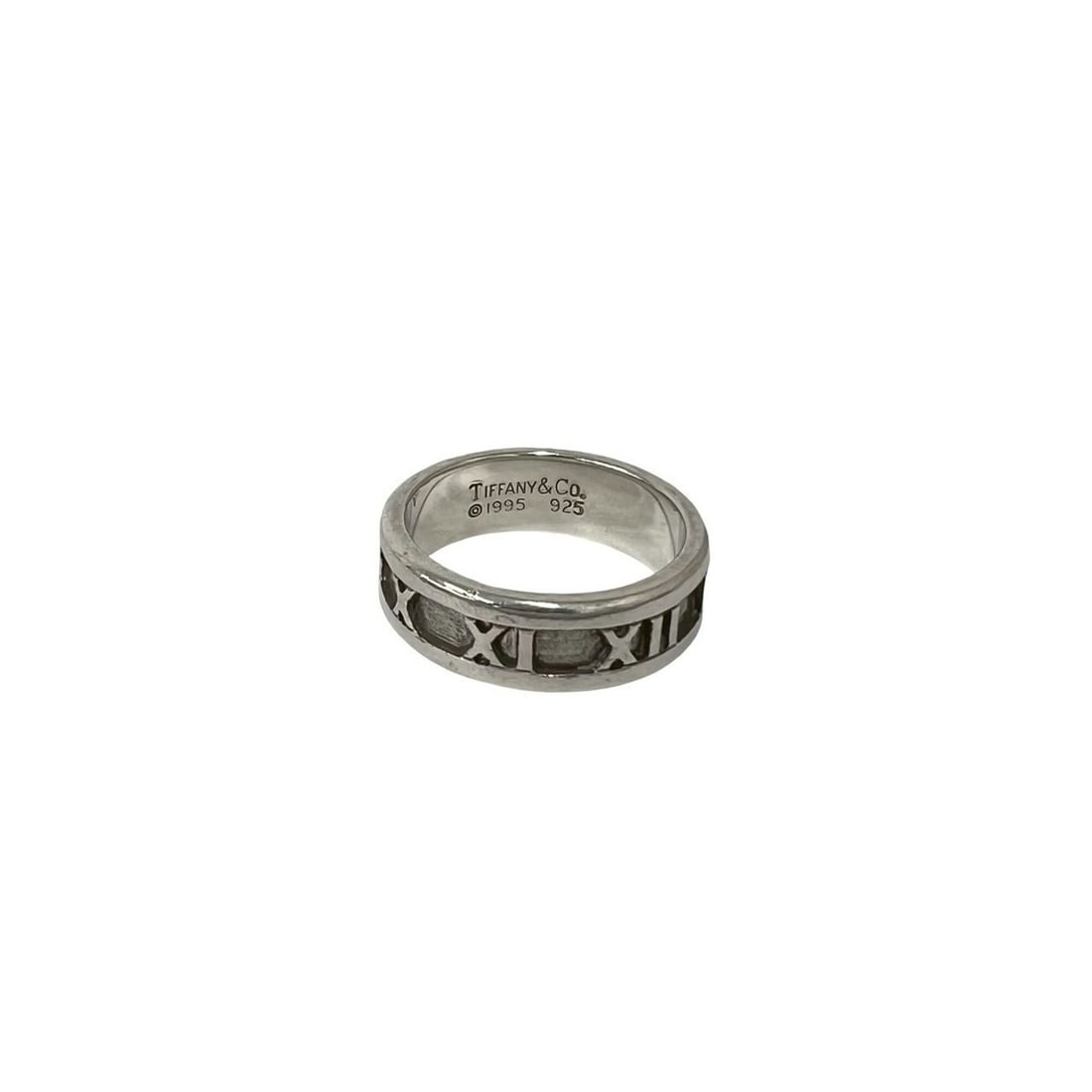 TIFFANY&Co. Tiffany Vintage Atlas Ring, Sterling Silver 925, Accessory, 93458: --- Catalog ---Category: SizeJP Size: 10US Size: 5.5Category: DesignType: Band ringColor: SilverGender: WomenMaterial: Silver 925Category: GeneralBrand: Tiffany--- Item List ---Section: ConditionRanki