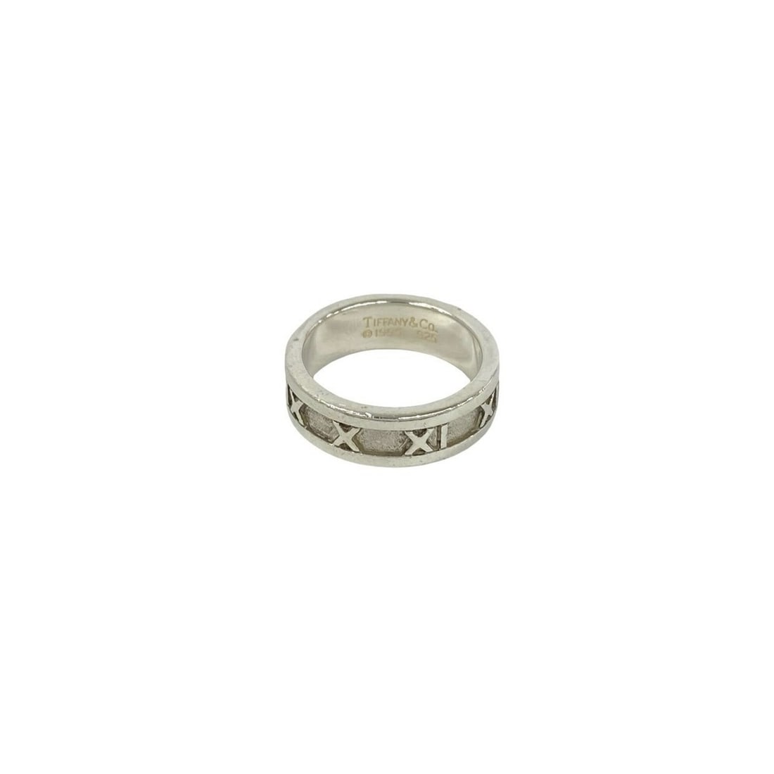 TIFFANY&Co. Tiffany Vintage Atlas Ring, Sterling Silver 925, Accessory, Silver, 49548: --- Catalog ---Category: SizeJP Size: 12US Size: 6.5Category: DesignType: Band ringColor: SilverGender: WomenMaterial: Silver 925Category: GeneralBrand: Tiffany--- Item List ---Section: ConditionRanki