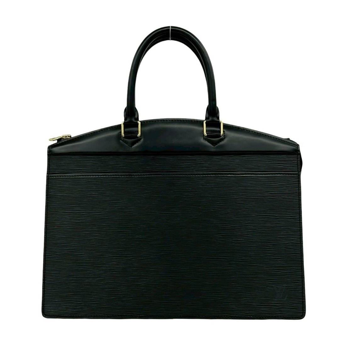 LOUIS VUITTON Louis Vuitton Riviera Epi Leather Genuine Handbag Tote Bag Business Noir 474-3 (1 of 11)