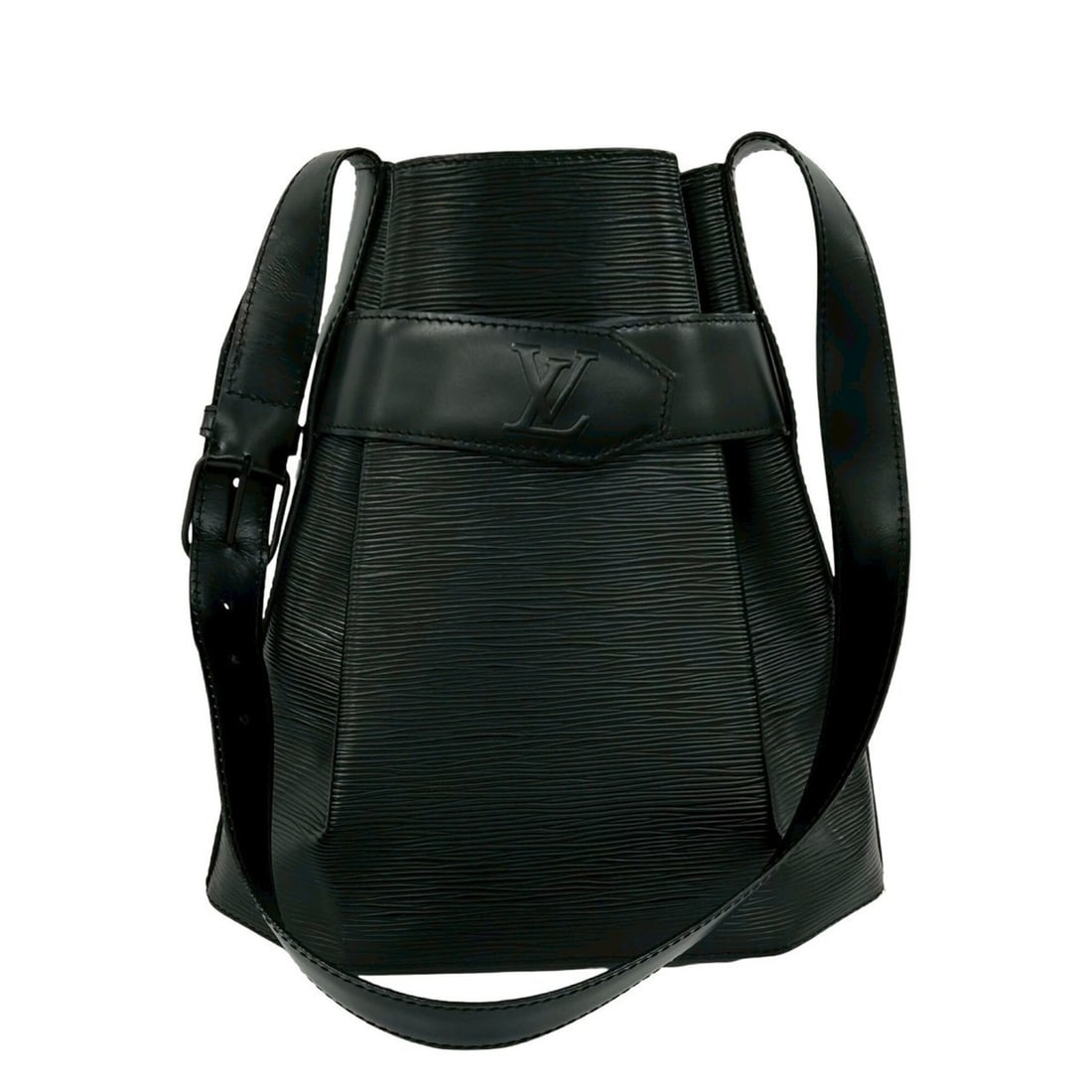 LOUIS VUITTON Vintage Sac Depaule PM Epi Leather Shoulder Bag, Noir (473-6): --- Catalog ---Category: SizeSize (HxWxD): 29cm x 26.5cm x 14.5cm / 11.41'' x 10.43'' x 5.7''Category: DesignType: Shoulder bagColor: BlackGender: WomenMaterial: Leather Category: GeneralBrand: Louis 