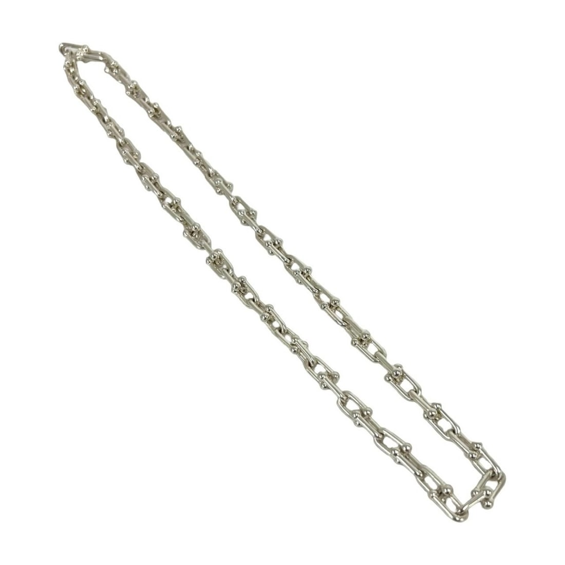 TIFFANY&Co. Tiffany HardWear Small Link Necklace, Sterling Silver 925, Accessory, Item Number 33530 (1 of 11)