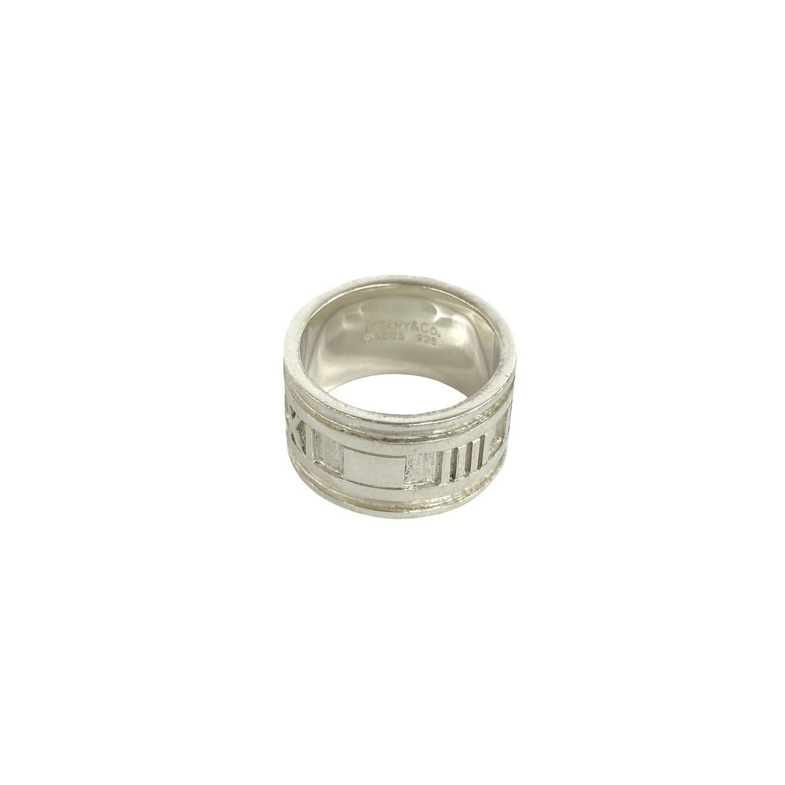 TIFFANY&Co. Tiffany Atlas Wide Ring, Sterling Silver 925, Accessory, Silver, 01647: --- Catalog ---Category: SizeJP Size: 13US Size: 6.5Category: DesignType: Band ringColor: SilverGender: WomenMaterial: Silver 925Category: GeneralBrand: Tiffany--- Item List ---Section: ConditionRanki