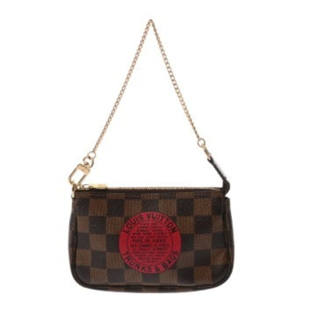 LOUIS VUITTON Louis Vuitton Damier Mini Pochette Accessoires Brown N58011 Women's Canvas Accessory: --- Catalog ---Category: SizeSize (HxWxD): 10cm x 15cm x 3cm / 3.93'' x 5.9'' x 1.18''Category: DesignType: PouchColor: BrownGender: WomenMaterial: Damier Canvas Category: GeneralMPN: N58011Brand: Lou