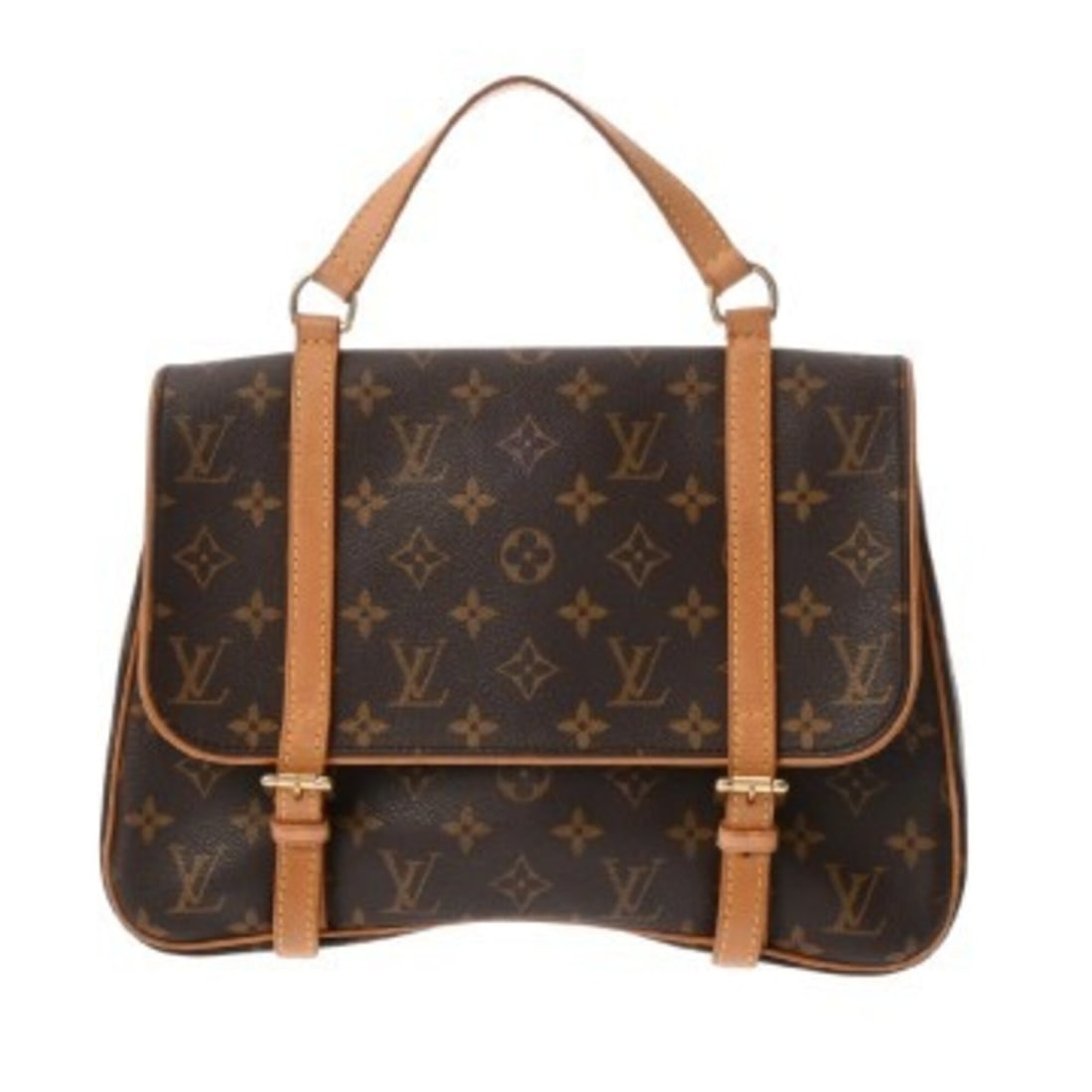 LOUIS VUITTON Louis Vuitton Monogram Marelle Sac Ad Brown M51158 Men's Women's Canvas: --- Catalog ---Category: SizeSize (HxWxD): 21cm x 31cm x 6cm / 8.26'' x 12.2'' x 2.36''Category: DesignType: BackpackColor: BrownGender: Men,WomenMaterial: Monogram Category: GeneralMPN: M51158Brand: 