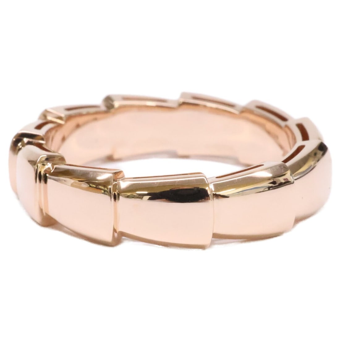 BVLGARI (Bulgari) Refurbished 358759 750RG Serpenti Viper Band Ring, Size 55, Rose Gold, Women's: --- Catalog ---Category: SizeUS Size: 7.5Brand Size: 55Category: DesignType: Band ringColor: Rose goldGender: WomenMaterial: Rose gold (18K)Category: GeneralBrand: Bvlgari--- Item List ---Section: