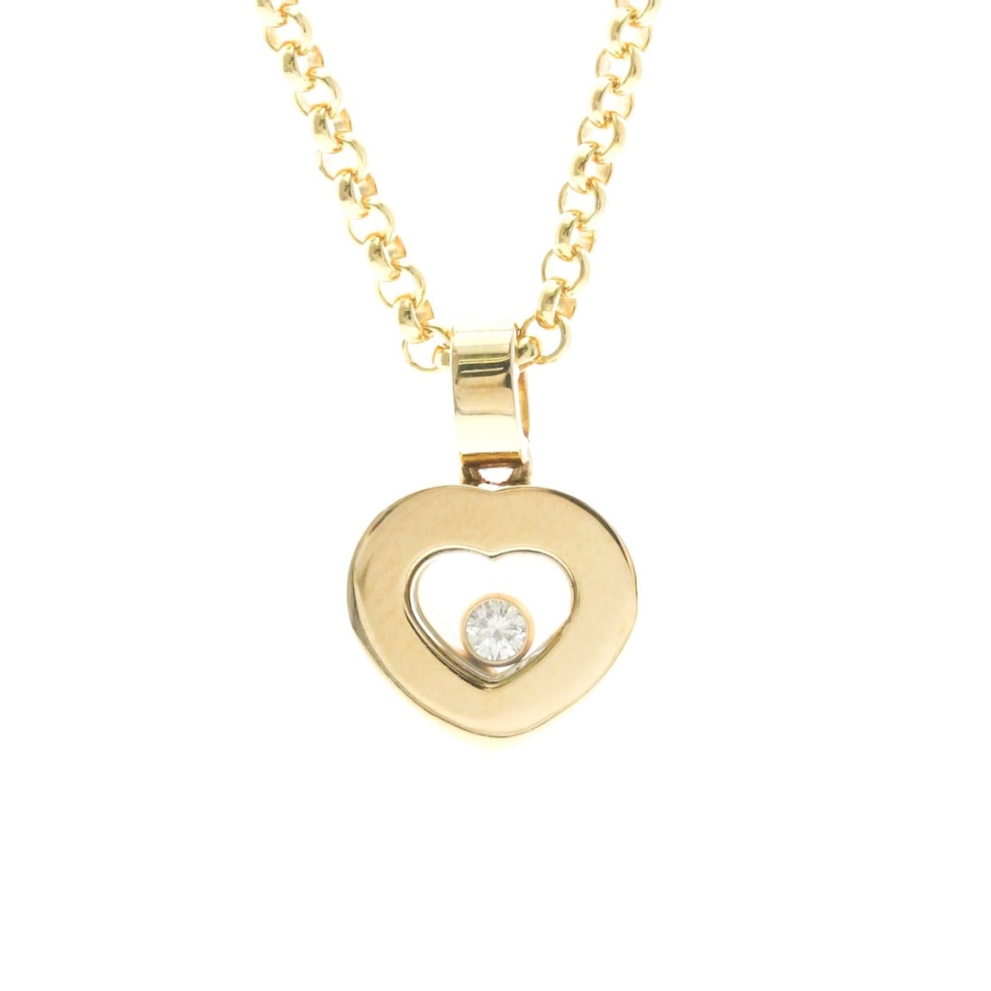 Chopard Happy Diamonds Necklace 79/2897-20 White Gold (18K) Diamond Men,Women Fashion Necklace (1 of 13)