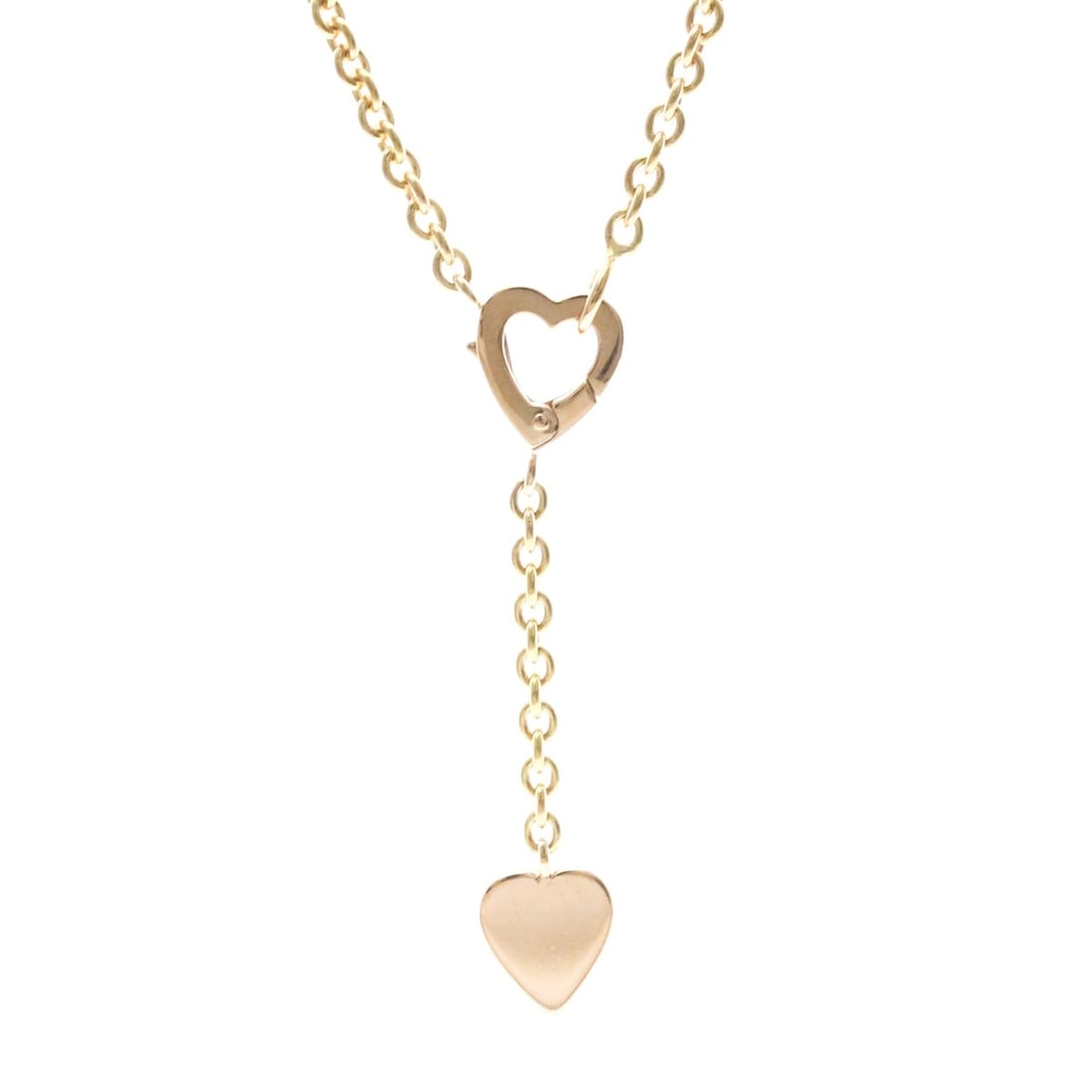 Cartier Mon Amour Necklace Pink Gold (18K) No Stone Men,Women Fashion Necklace (Pink Gold): --- Catalog ---Category: SizeWeight: 8.8g / 0.31oz.Neck Circumference: 39.5 cm / 15.55''Category: DesignColor: Pink goldMetal: GoldStone: No StoneStyle: FashionGender: Men,WomenMaterial: Pink gold (18