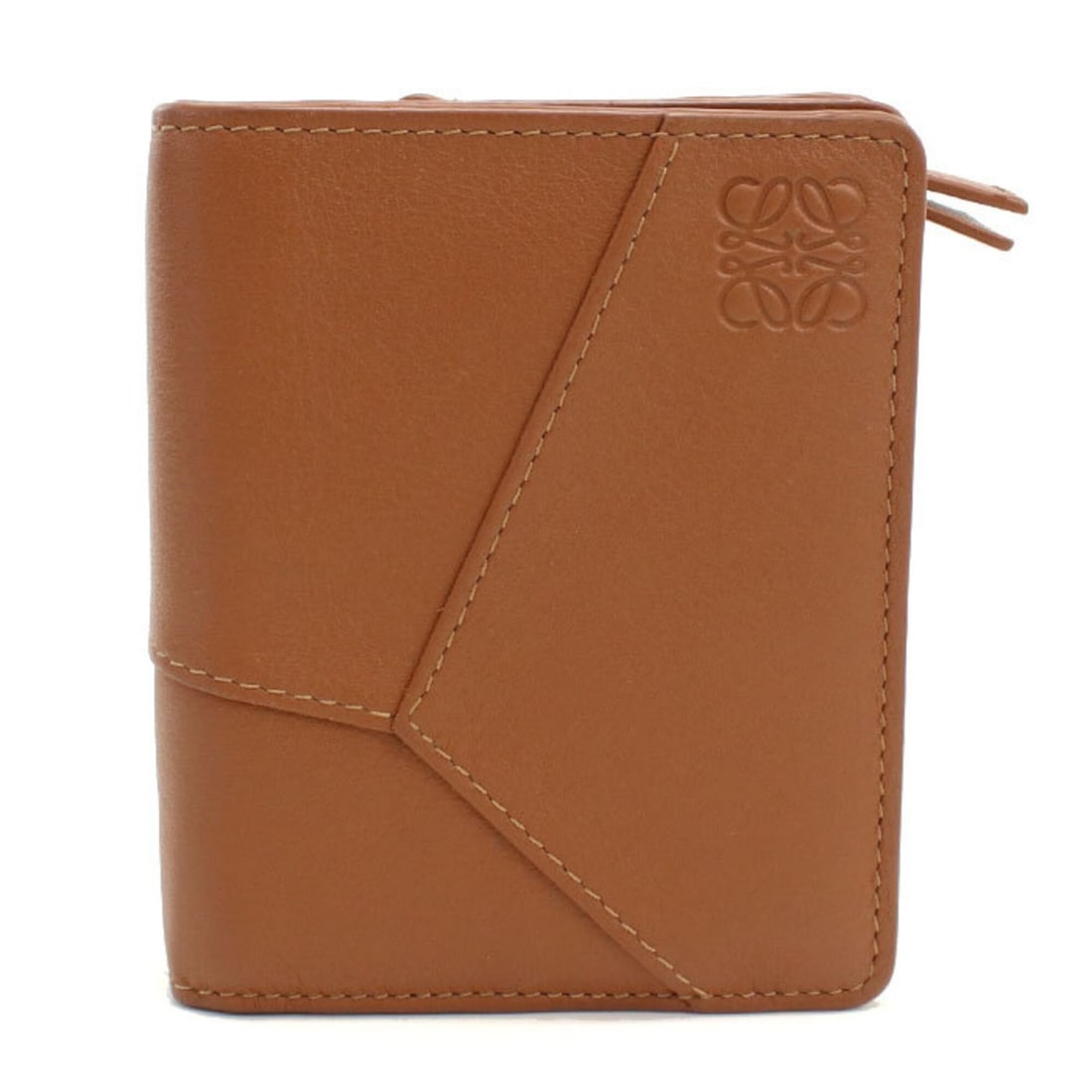 LOEWE Bi-fold Wallet C510Z41X12 Compact Puzzle Women's Brown: --- Catalog ---Category: SizeSize (HxWxD): 11cm x 9cm x 3cm / 4.33'' x 3.54'' x 1.18''Category: DesignType: Wallet (bi-fold)Color: BrownGender: WomenMaterial: Leather Leather/Fur Type: CalfskinCategor