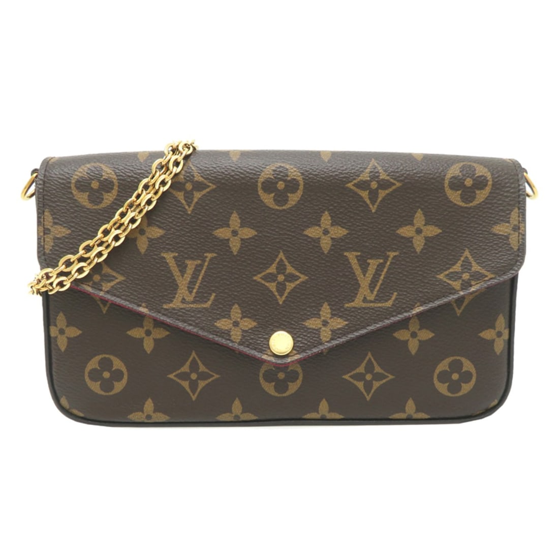 Louis Vuitton Pochette Felicie (Missing Pouch) Women's Shoulder Bag M61276 (Discontinued) Monogram: --- Catalog ---Category: SizeSize (HxWxD): 11cm x 20cm x 3cm / 4.33'' x 7.87'' x 1.18''Category: DesignType: Pochette, Pouch, Shoulder bagColor: FuchsiaGender: WomenMaterial: Monogram Category: Genera