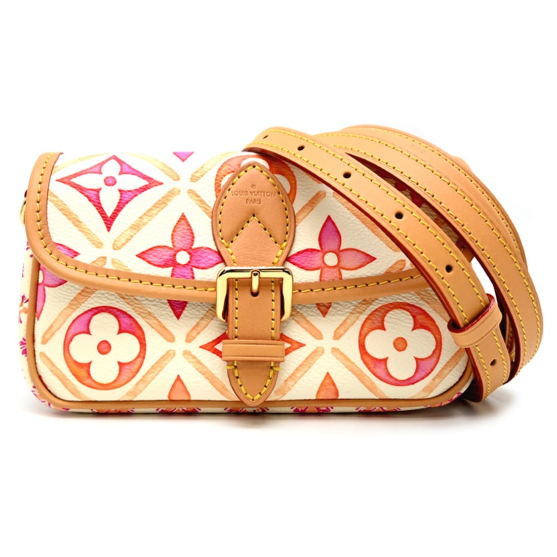 Louis Vuitton By the Pool Nano Diane Women's Shoulder Bag M83621 (Discontinued) Monogram Tile Coral: --- Catalog ---Category: SizeSize (HxWxD): 10cm x 19cm x 6cm / 3.93'' x 7.48'' x 2.36''Category: DesignType: Shoulder bagGender: WomenMaterial: Monogram Category: GeneralMPN: M83621Brand: Louis Vuitto
