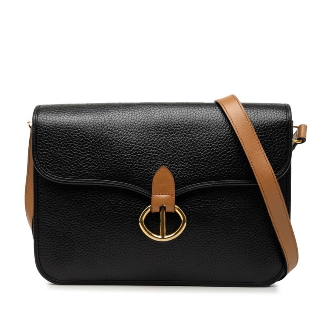 Christian Dior Dior Crossbody Shoulder Bag, Black and Brown Leather, Women's: --- Catalog ---Category: SizeSize (HxWxD): 19.5cm x 27cm x 3cm / 7.67'' x 10.62'' x 1.18''Category: DesignType: Shoulder bagColor: Black, BrownGender: WomenMaterial: Leather Category: GeneralBrand: Ch
