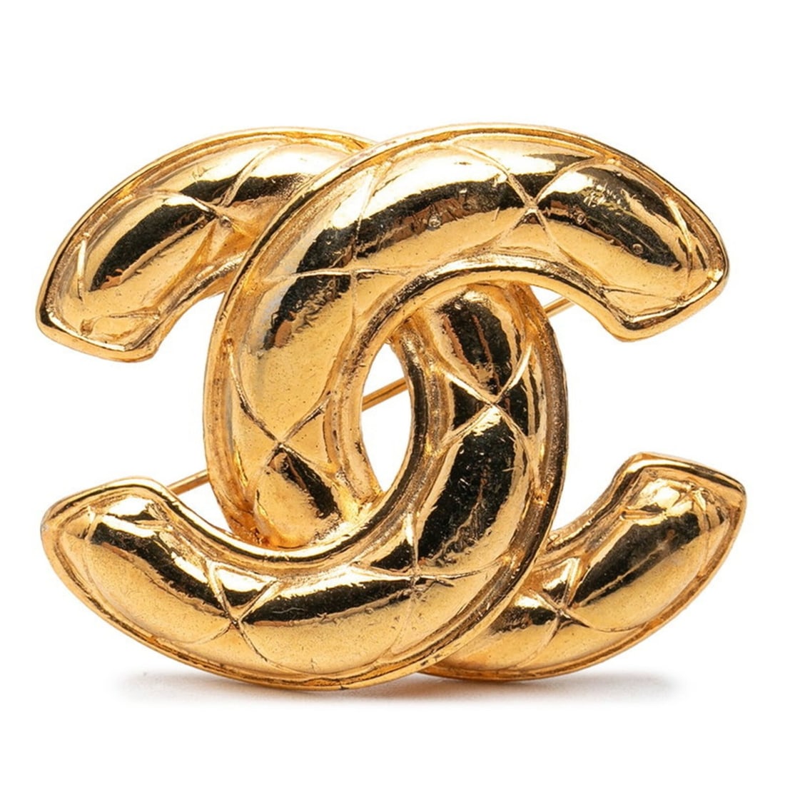 Chanel Coco Mark Brooch, Gold Plated, Women's CHANEL: --- Catalog ---Category: SizeSize (HxWxD): 3.62cm x 4.49cm / 1.42'' x 1.76''Category: DesignType: BroochColor: GoldGender: WomenCategory: GeneralBrand: Chanel--- Item List ---Section: ConditionRanking