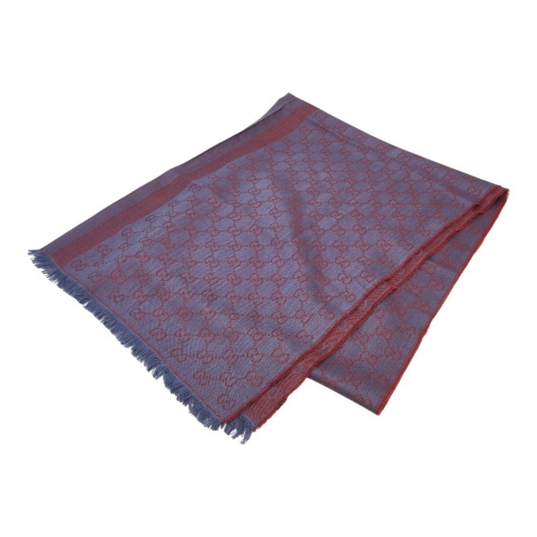 Gucci GG logo stole scarf muffler purple wine red wool silk women's GUCCI: --- Catalog ---Category: SizeSize (LxW): 1.88m x 73cm / 74.01'' x 28.74''Category: DesignType: StoleColor: Purple, Red colorGender: WomenMaterial: Wool , Silk Category: GeneralBrand: Gucci--- Item Lis
