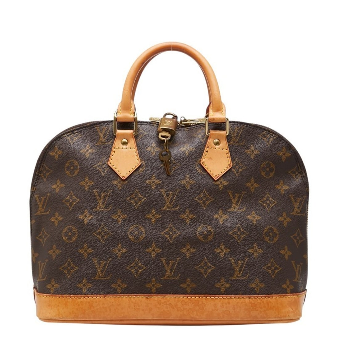 Louis Vuitton Monogram Alma Old Model Handbag M51130 Brown Leather Women's LOUIS VUITTON: --- Catalog ---Category: SizeSize (HxWxD): 24cm x 30cm x 16cm / 9.44'' x 11.81'' x 6.29''Category: DesignType: HandbagColor: BrownGender: WomenMaterial: PVC , Leather Category: GeneralMPN: M51130Brand